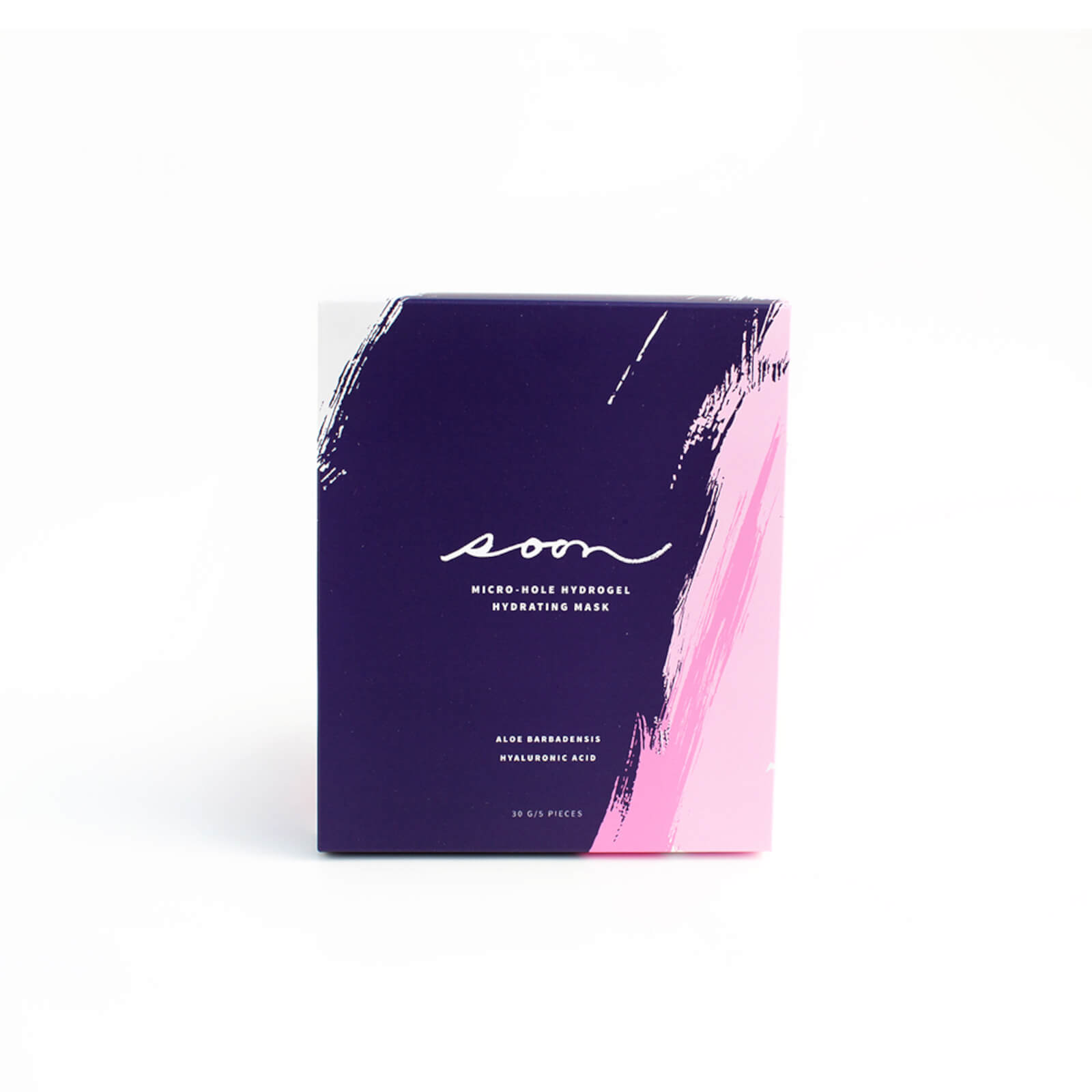 Soon Skincare Micro-Hole Hydrogel Hydrating Face Mask, Box of 5