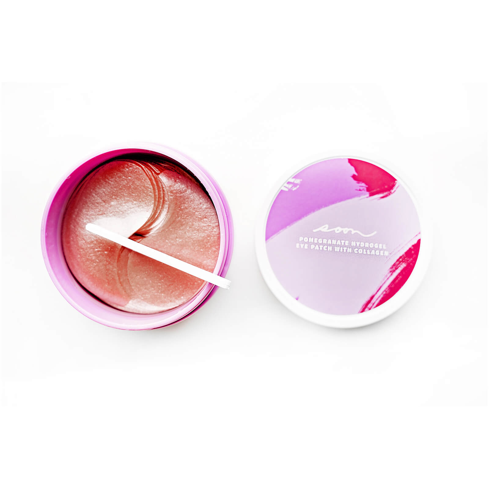 Soon Skincare Pomegranate Hydrogel Eye Jar With Collagen (30 Pairs) - 12693742 - Skin Care A pair of soft, blush colored hydrogel patches to  sku 12693742