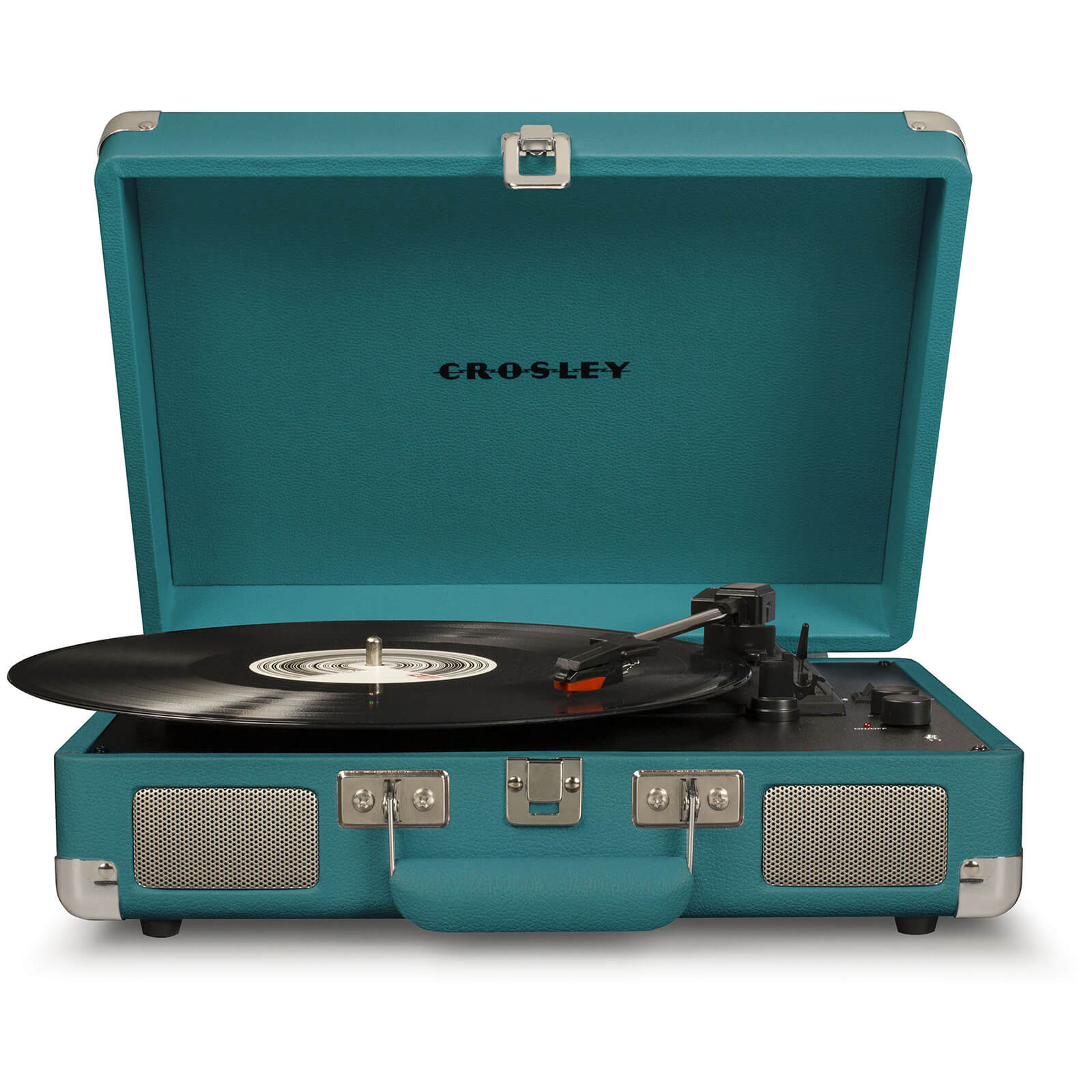 Cruiser Deluxe Portable Turntable (Teal)