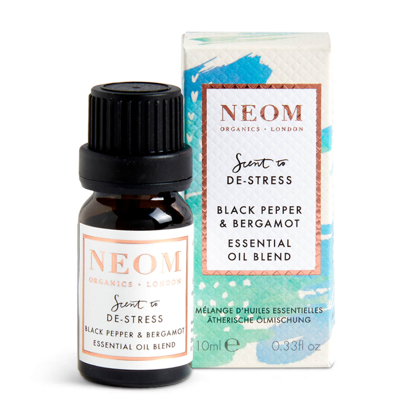 NEOM Black Pepper and Bergamot Essential Oil Blend 10ml