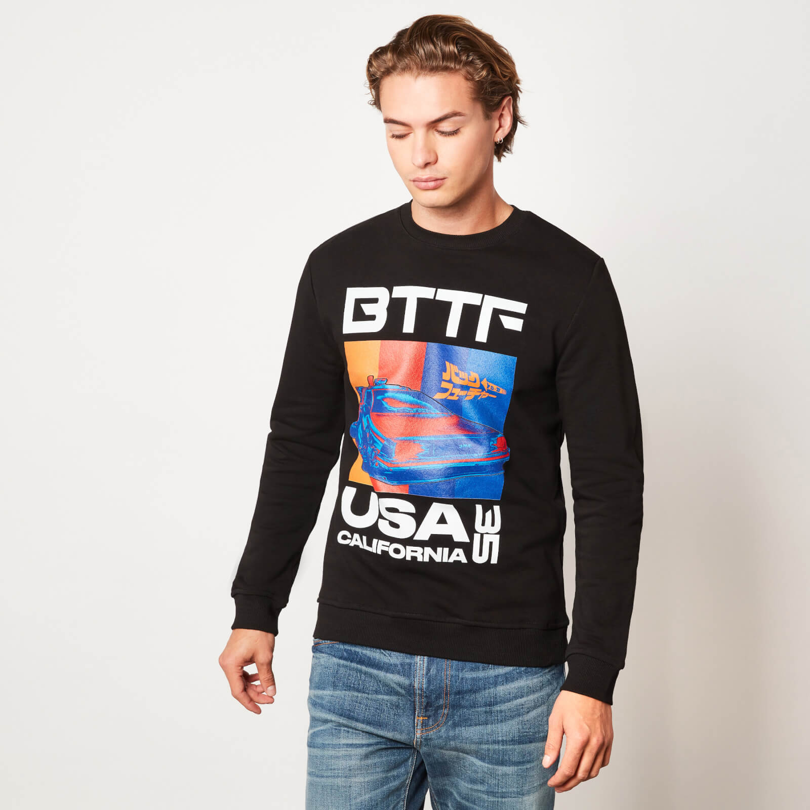 

Felpa Ritorno al Futuro USA35 - Nero - Unisex - XXL - Nero