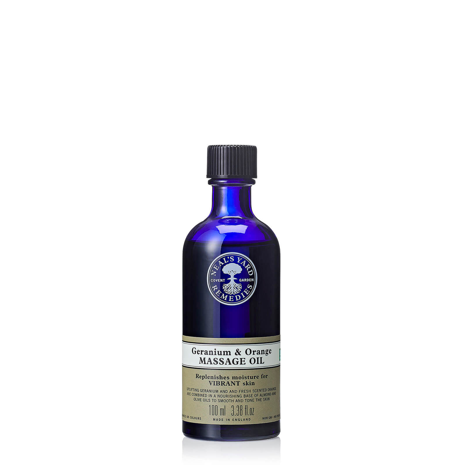 Geranium and Orange Massage Oil 100ml