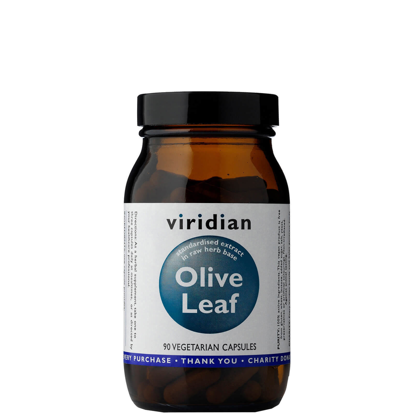 Olive Leaf Extract Veg Caps - 90 Capsules