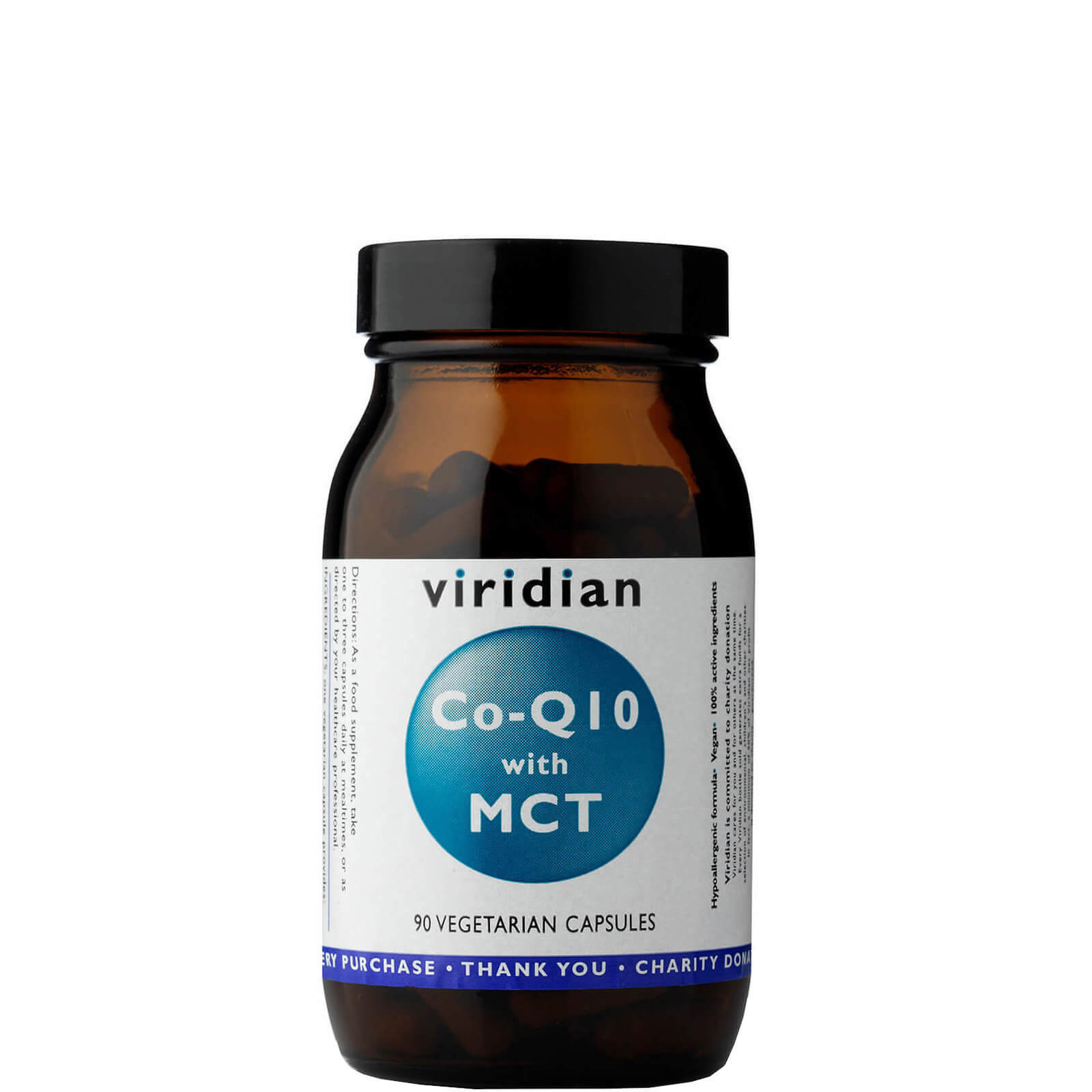 Co-Enzyme Q10 30mg with MCT Veg Caps - 90 Capsules