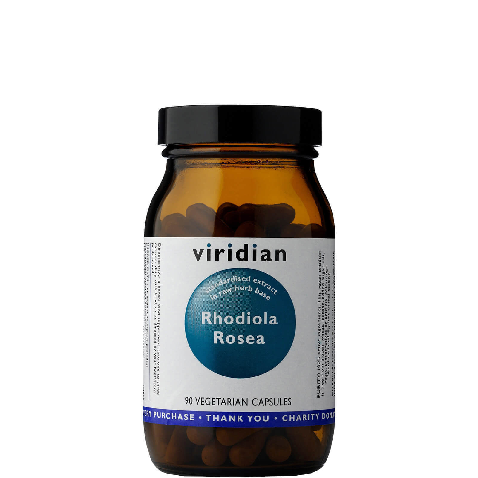 Rhodiola Rosea Root Extract Veg Caps - 90 Capsules