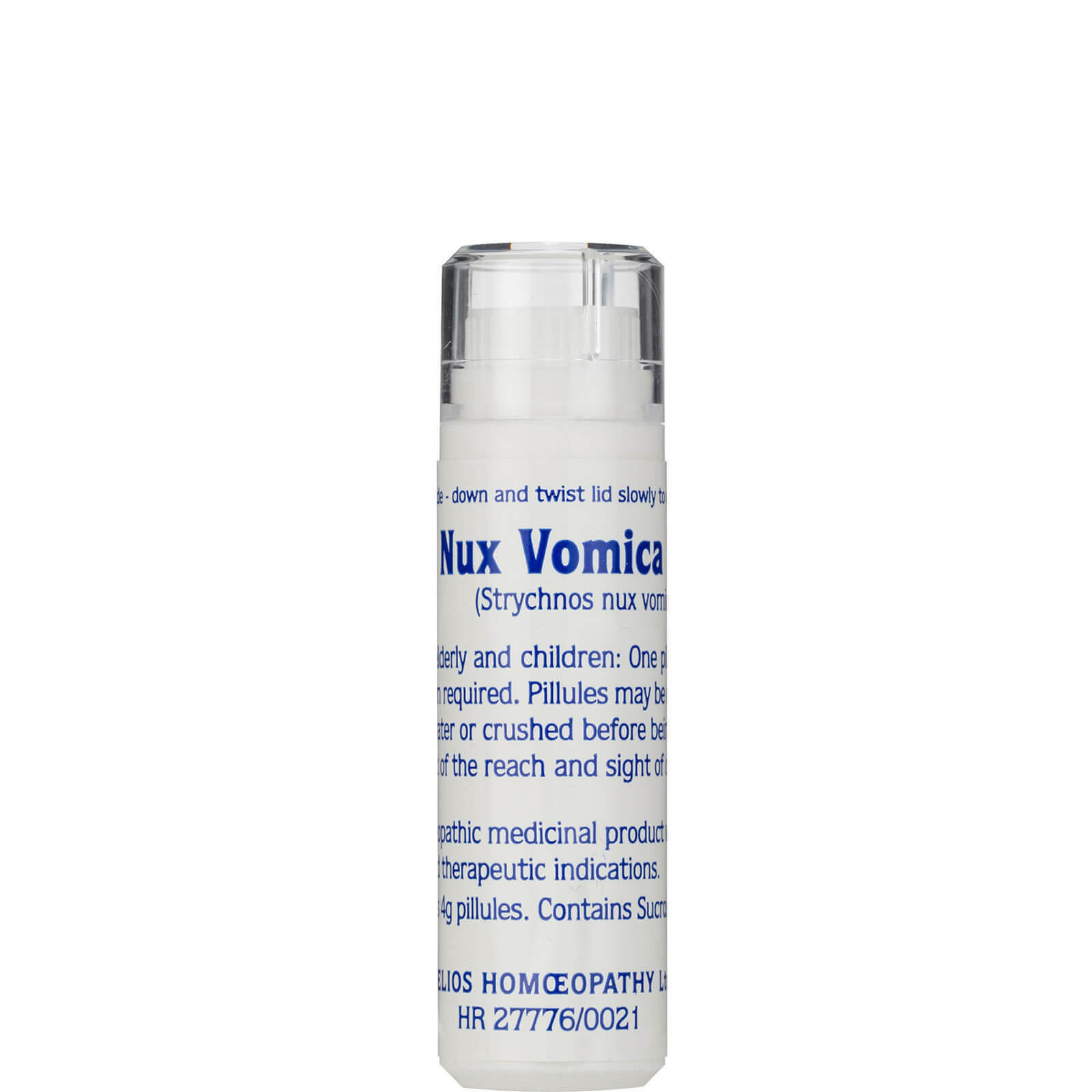 Nux Vomica 30C Helios Homoeopathic Remedy - 100 Pills