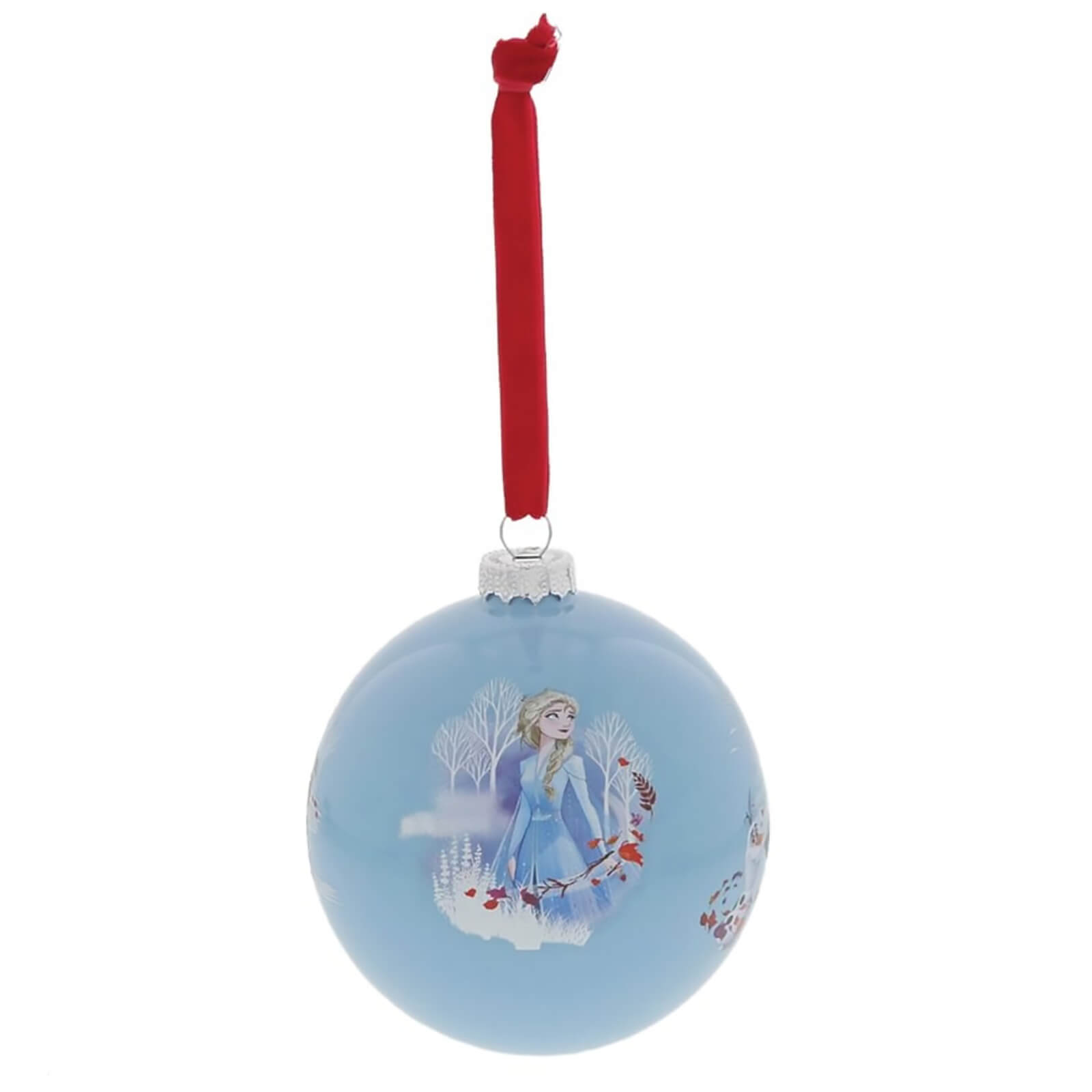 Seek the Truth Frozen Bauble blue