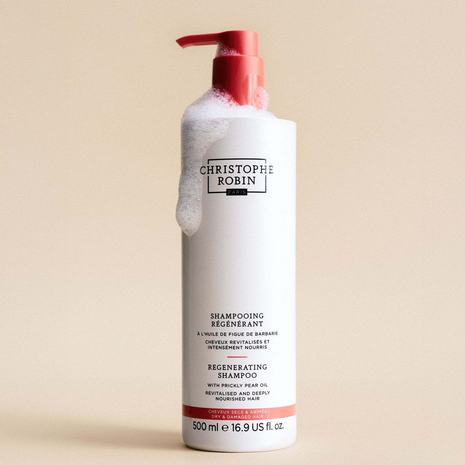 Thumbnail - Christophe Robin Regenerating Shampoo with Prickly Pear Oil 500ml