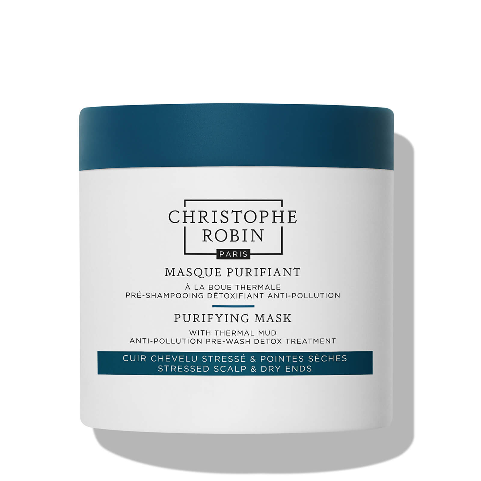 Christophe Robin Purifying Mask With Thermal Mud 250ml