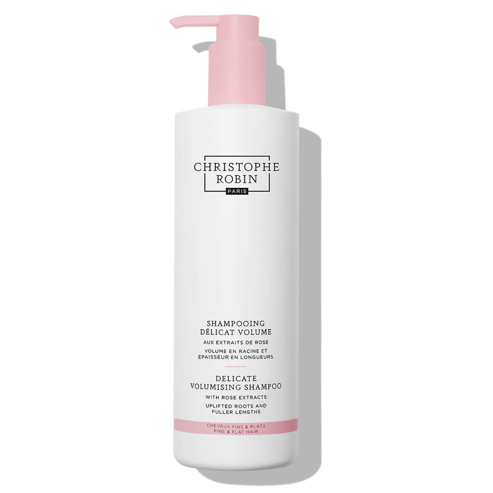 Christophe Robin Delicate Volumising Shampoo with Rose Extracts 500ml