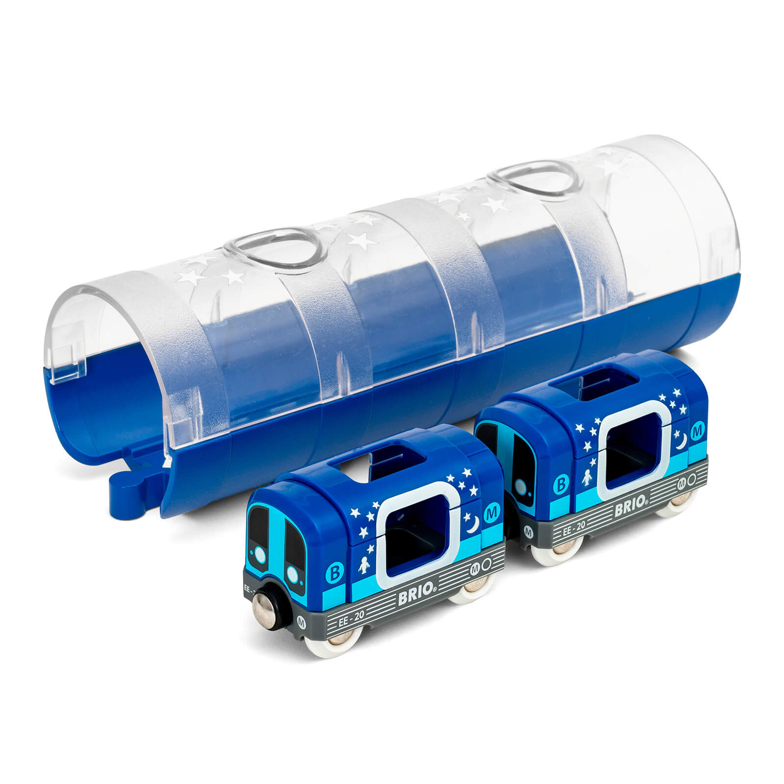 Brio Tunnel & Glow in the Dark Metro Train