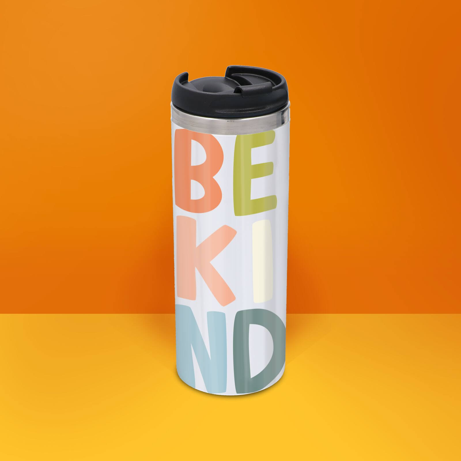 The Motivated Type Be Kind Thermo Travel Mug