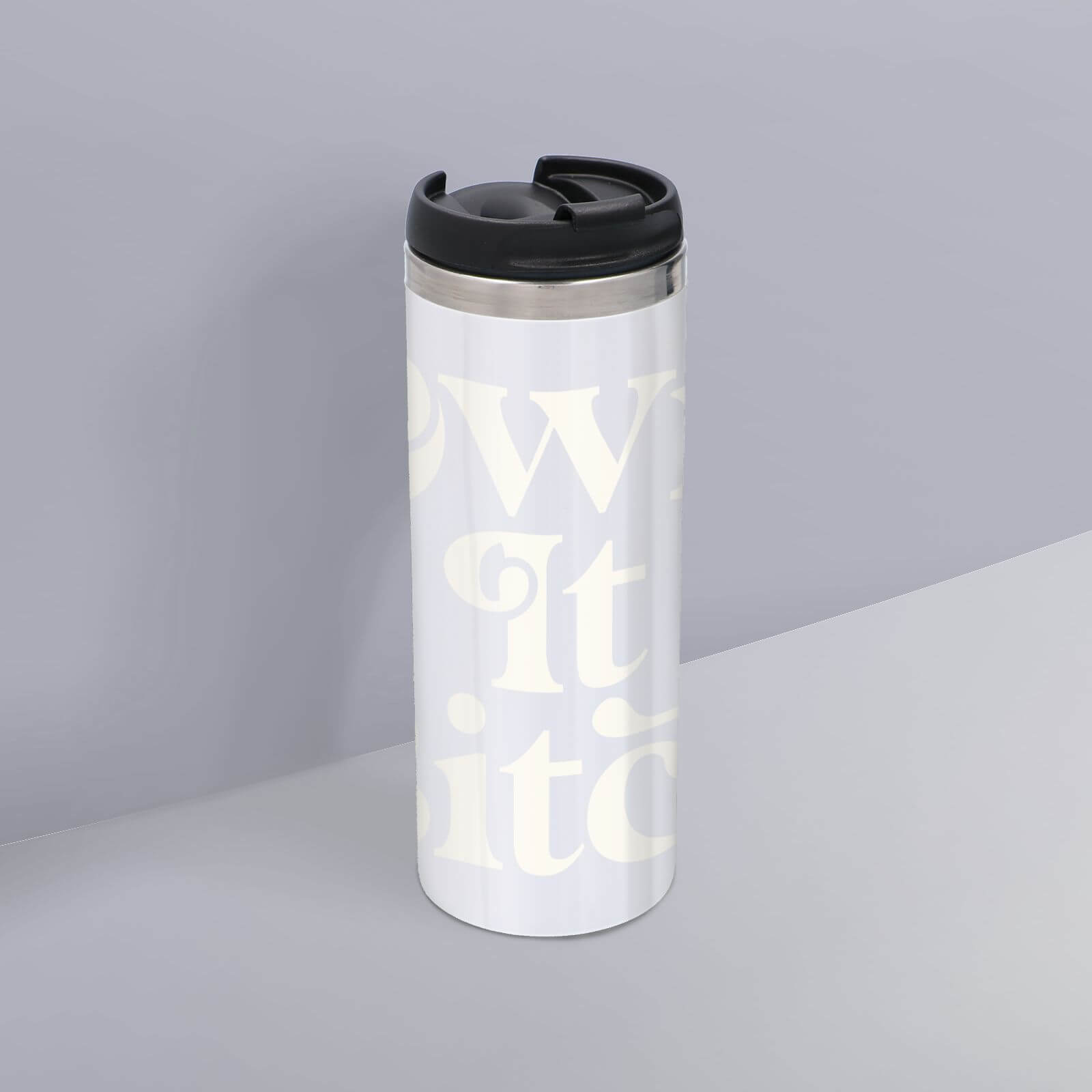 The Motivated Type Own It Bitch Thermo Travel Mug
