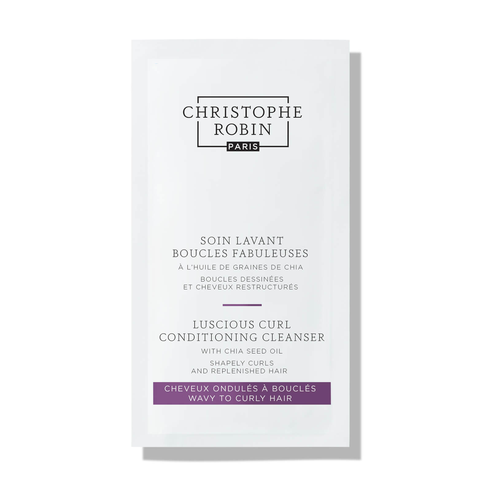 

Christophe Robin New Luscious Curl Shampoo Cleanser 12 ml