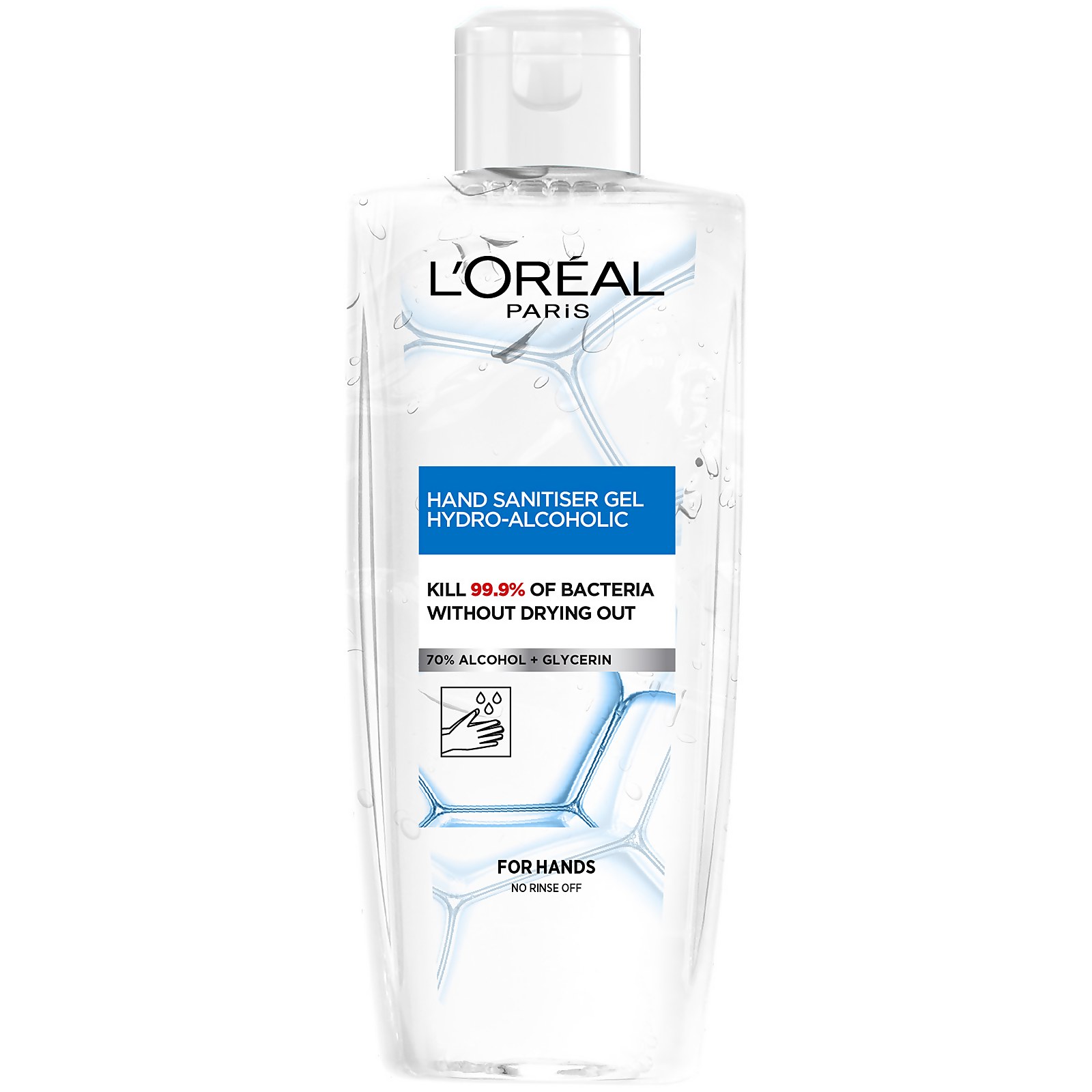 L'Oréal Paris Antibacterial 70% Alcohol Hand Sanitiser Gel 200ml