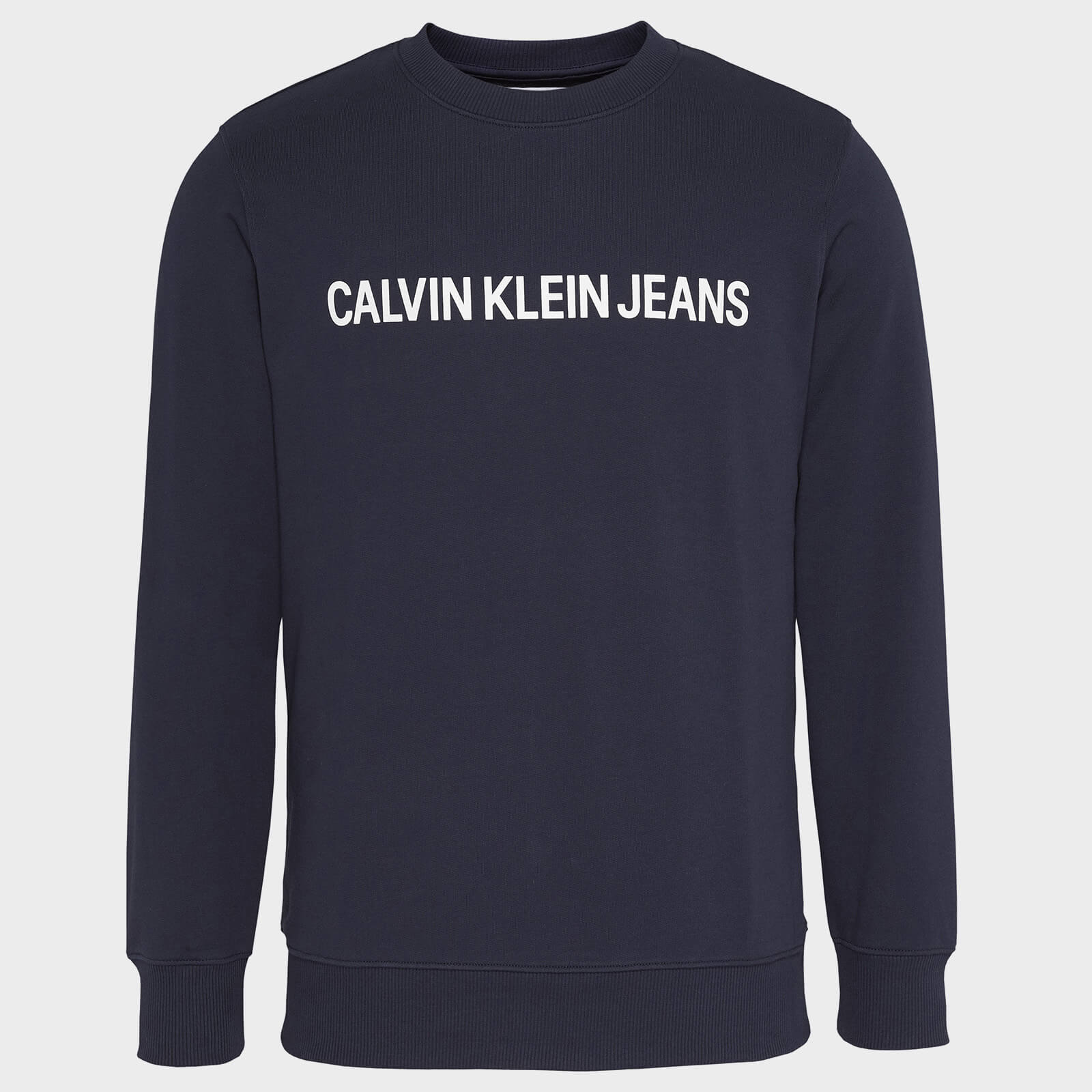 Calvin Klein Jeans Men's Core Institutional Logo Sweatshirt - Night Sky - M
