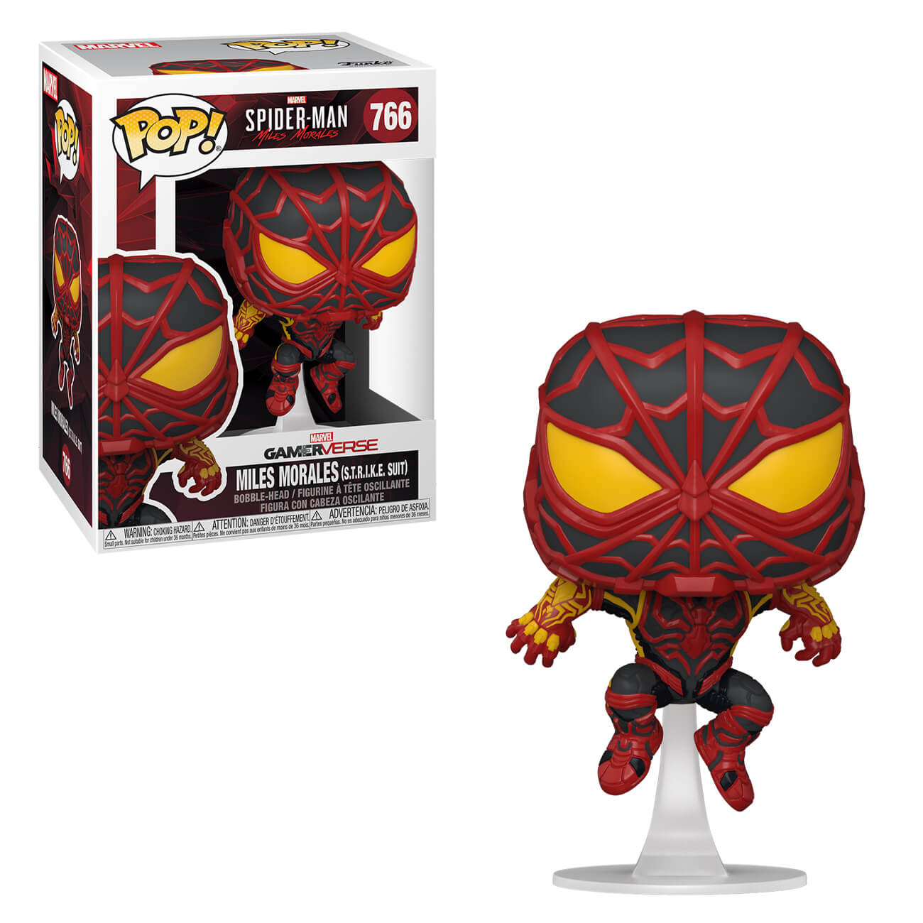 Marvel Spider-man: Miles Morales (S.T.R.I.K.E. Suit) Pop! Vinyl