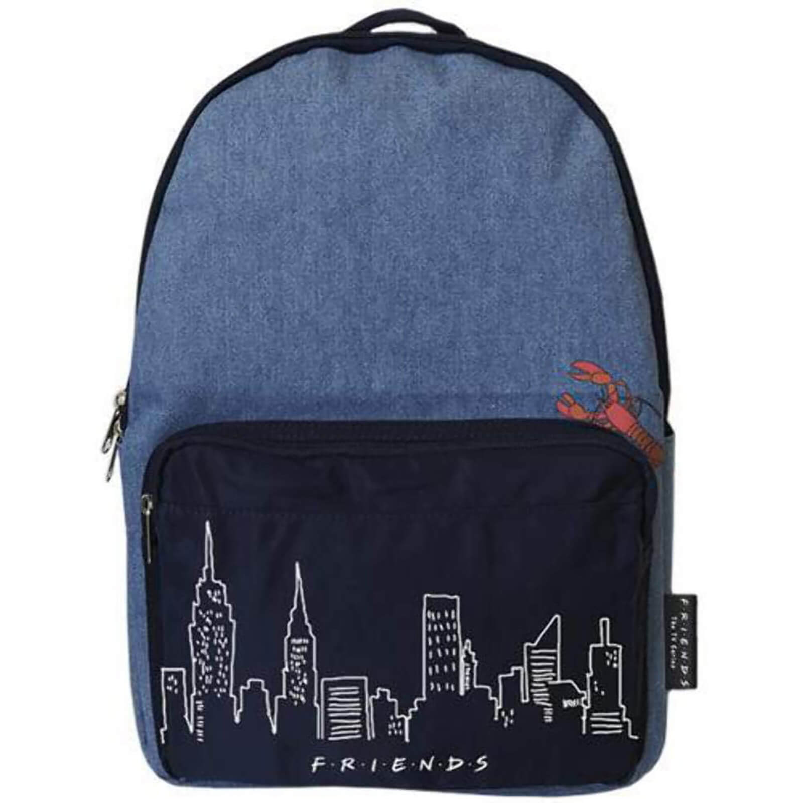Click to view product details and reviews for Friends Denim Lobster Backpack.