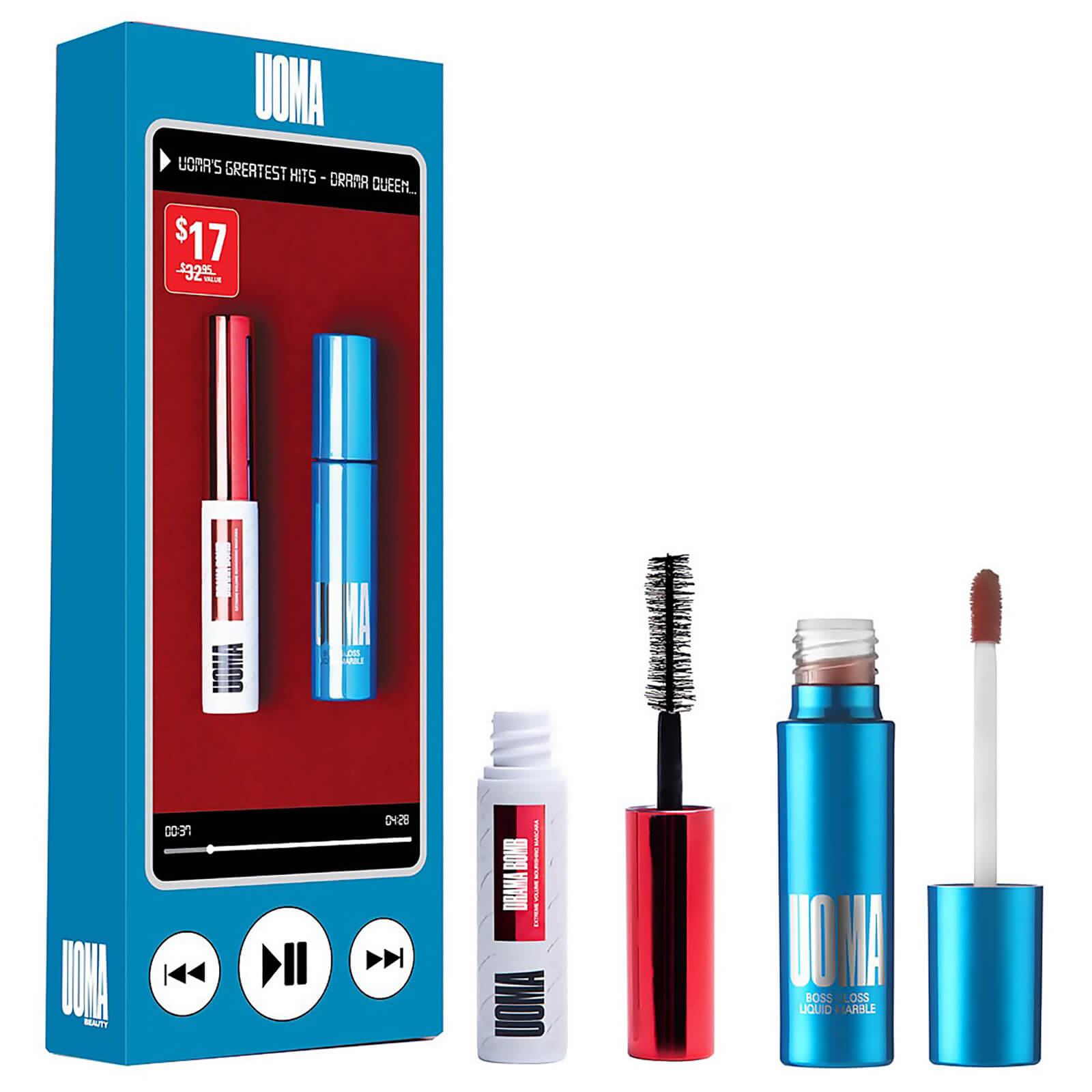 

UOMA Drama Bomb Mascara - Black 11ml
