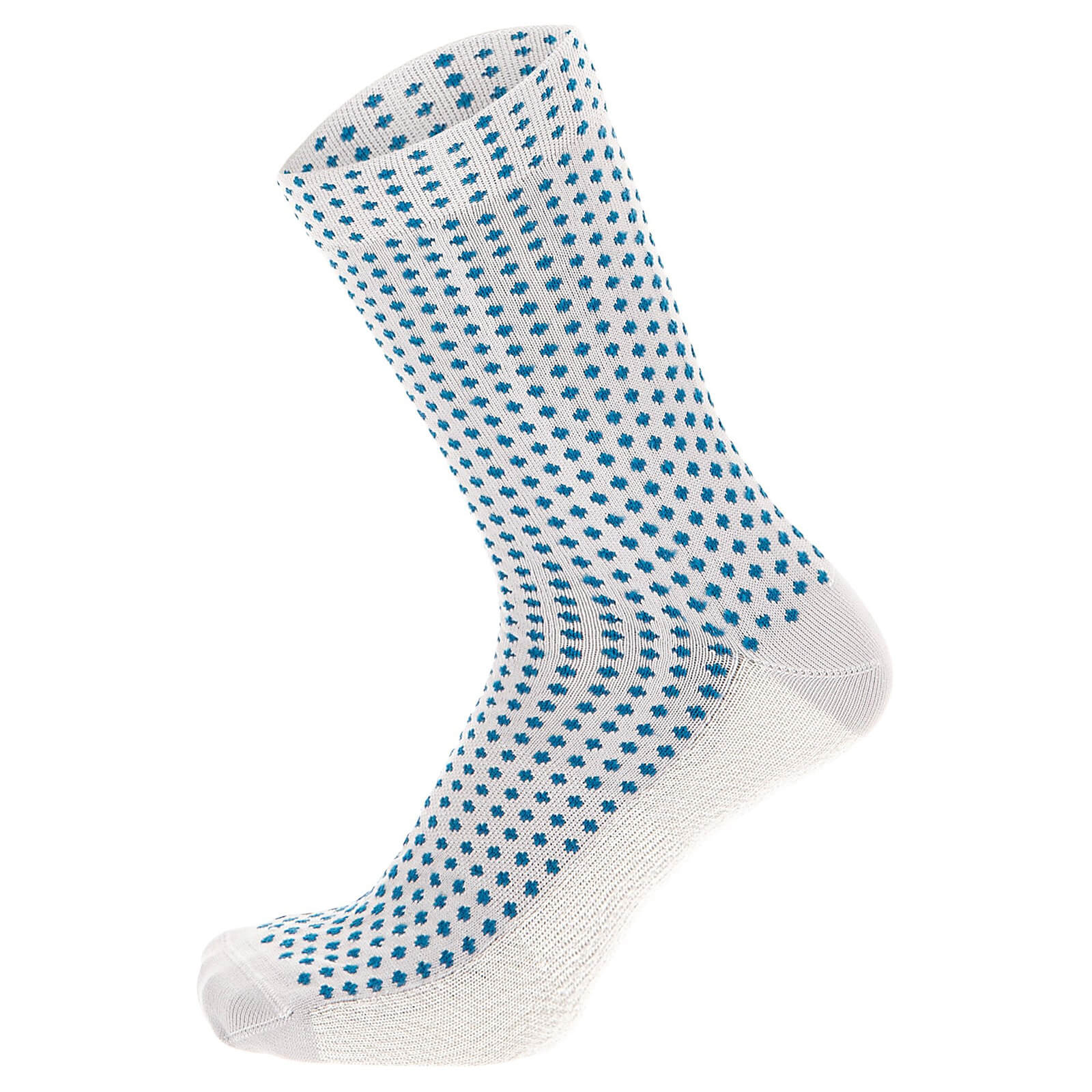 Santini Medium Profile Socks - XS - Silver Bullet