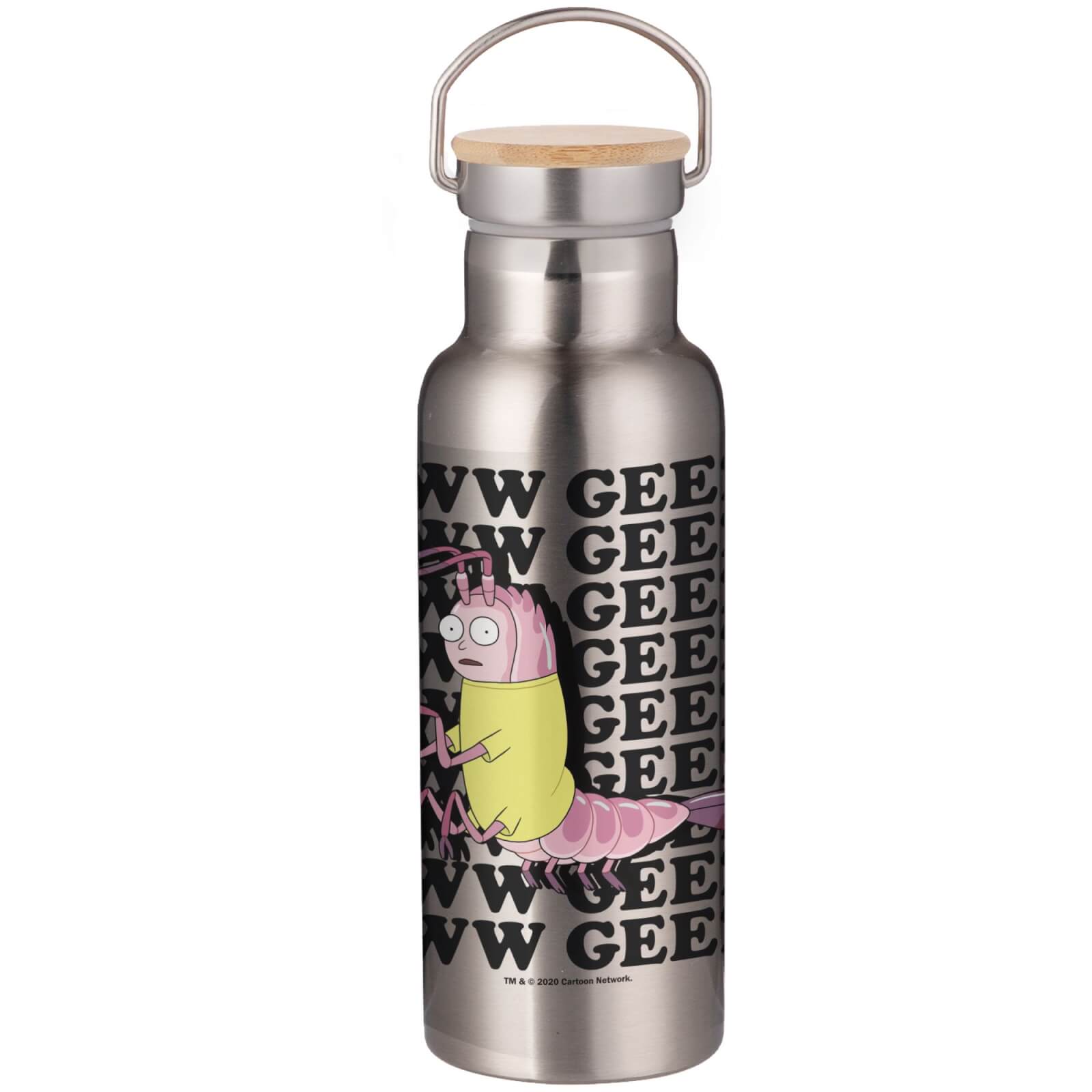 

Rick & Morty Aww Geez Portable Insulated Water Bottle - Steel