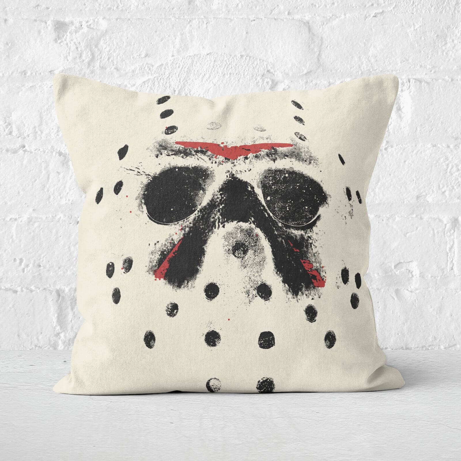 Friday 13th Jason Voorhees Square Cushion - 40x40cm - Soft Touch