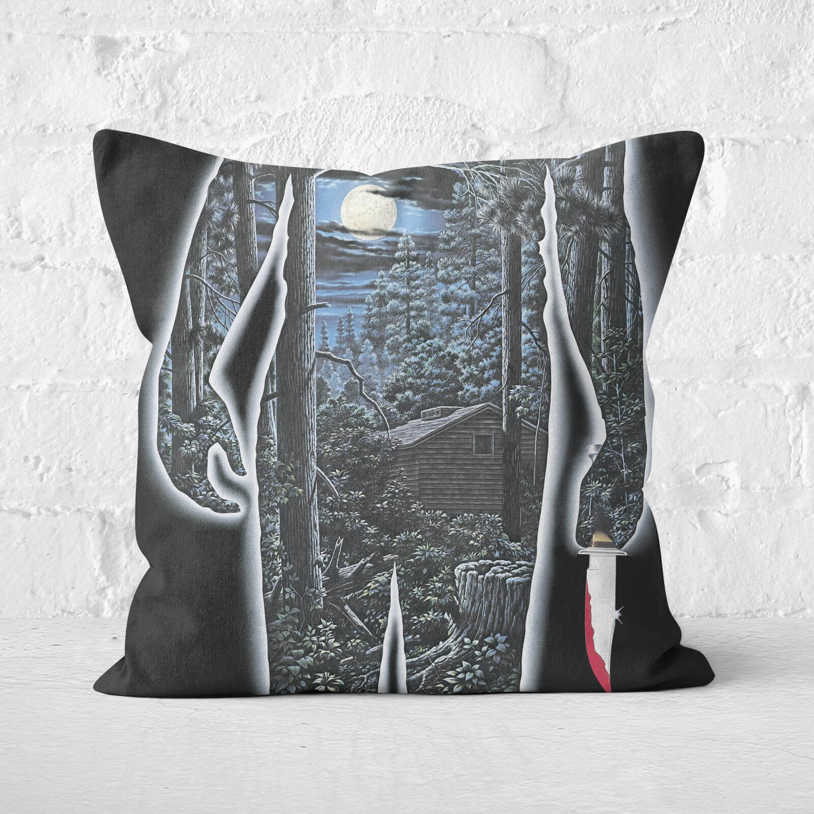 Friday 13th Classic Square Cushion - 40x40cm - Soft Touch