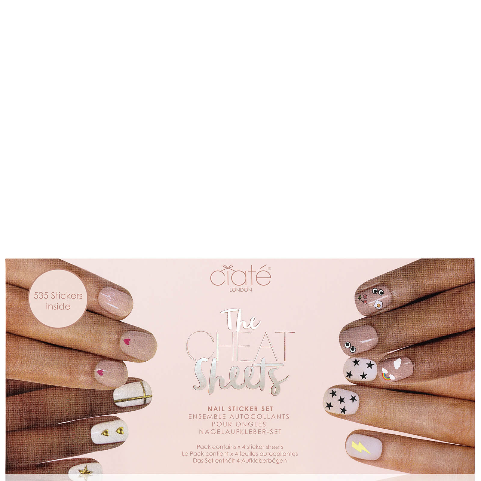 

Ciaté London Cheat Sheet Nail Stickers V2