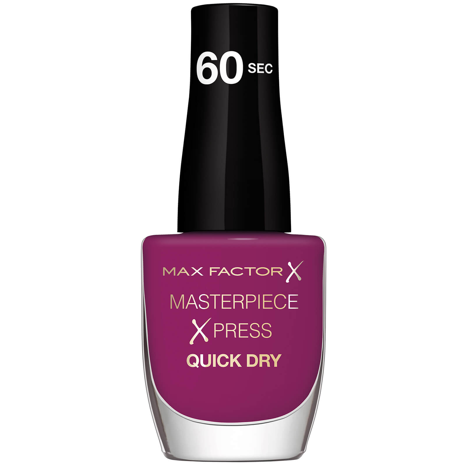 Image of Max Factor Masterpiece X-Press Nail Polish 8ml (Various Shades) - Pretty as Plum 360