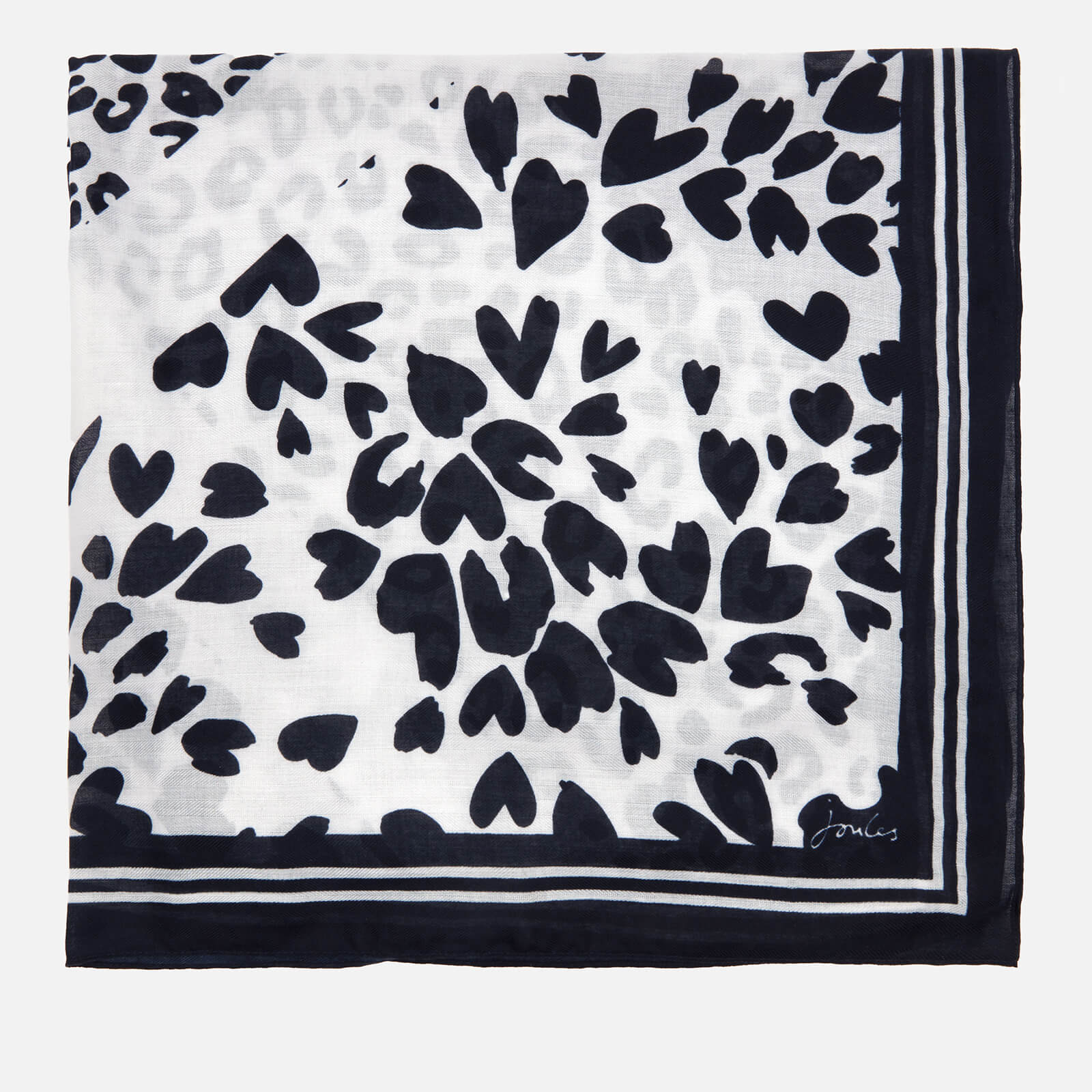 Joules Women's River Large Woven Scarf - Multi Animal