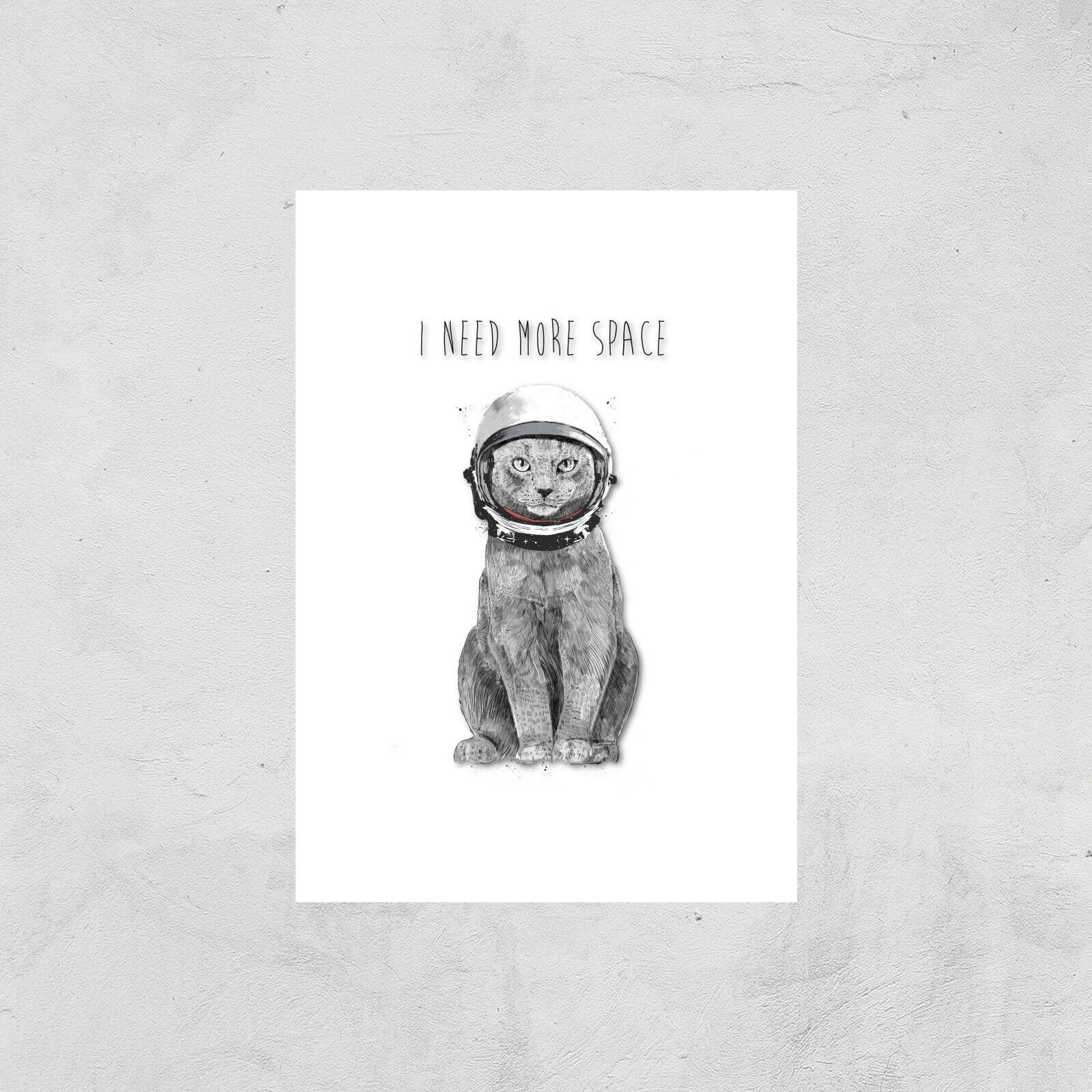 I Need More Space Giclee Art Print - A4 - Print Only