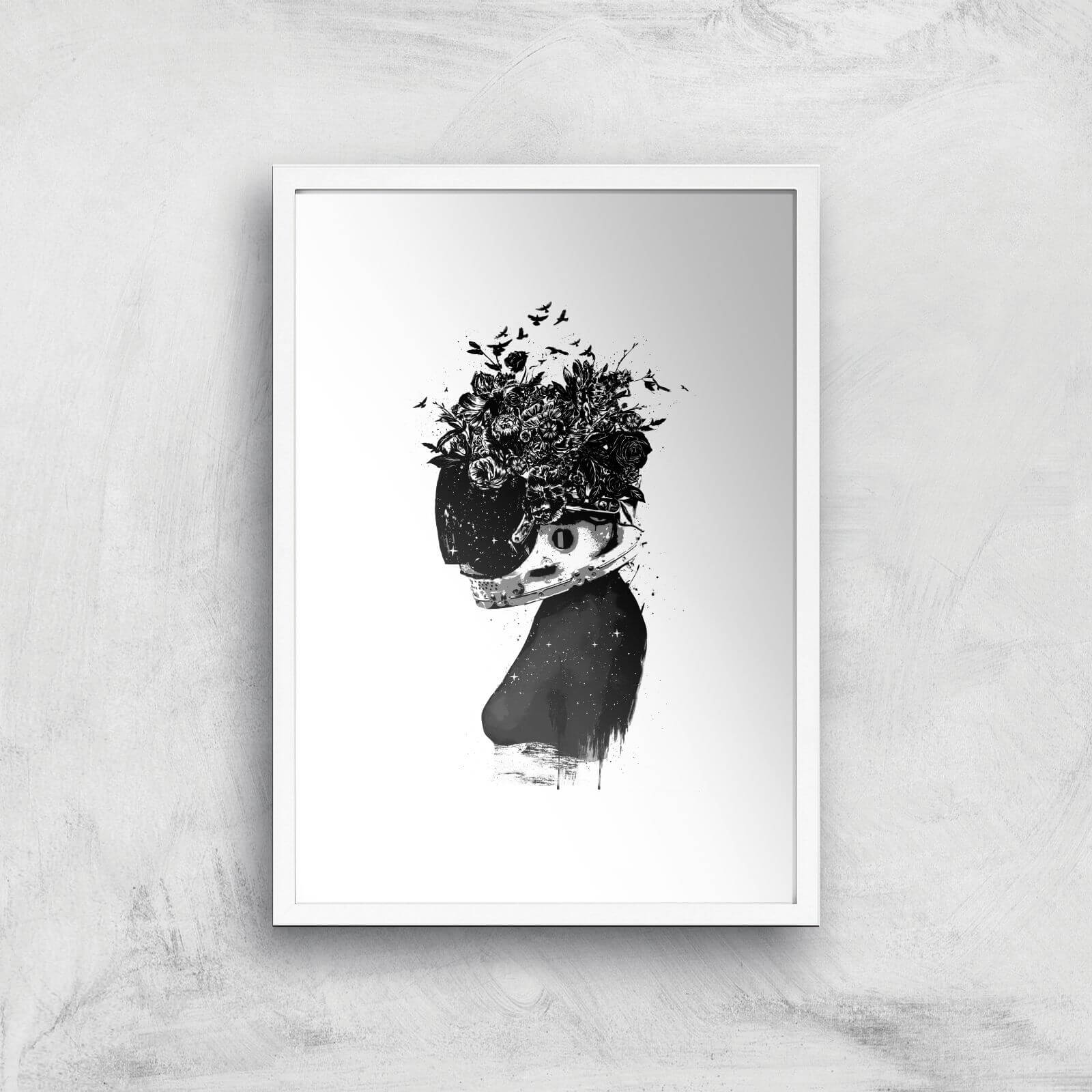 Hybrid Girl Giclee Art Print - A3 - White Frame