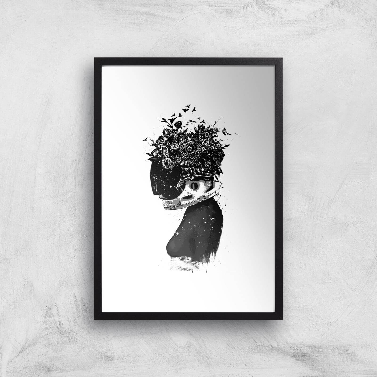 Hybrid Girl Giclee Art Print - A2 - Black Frame