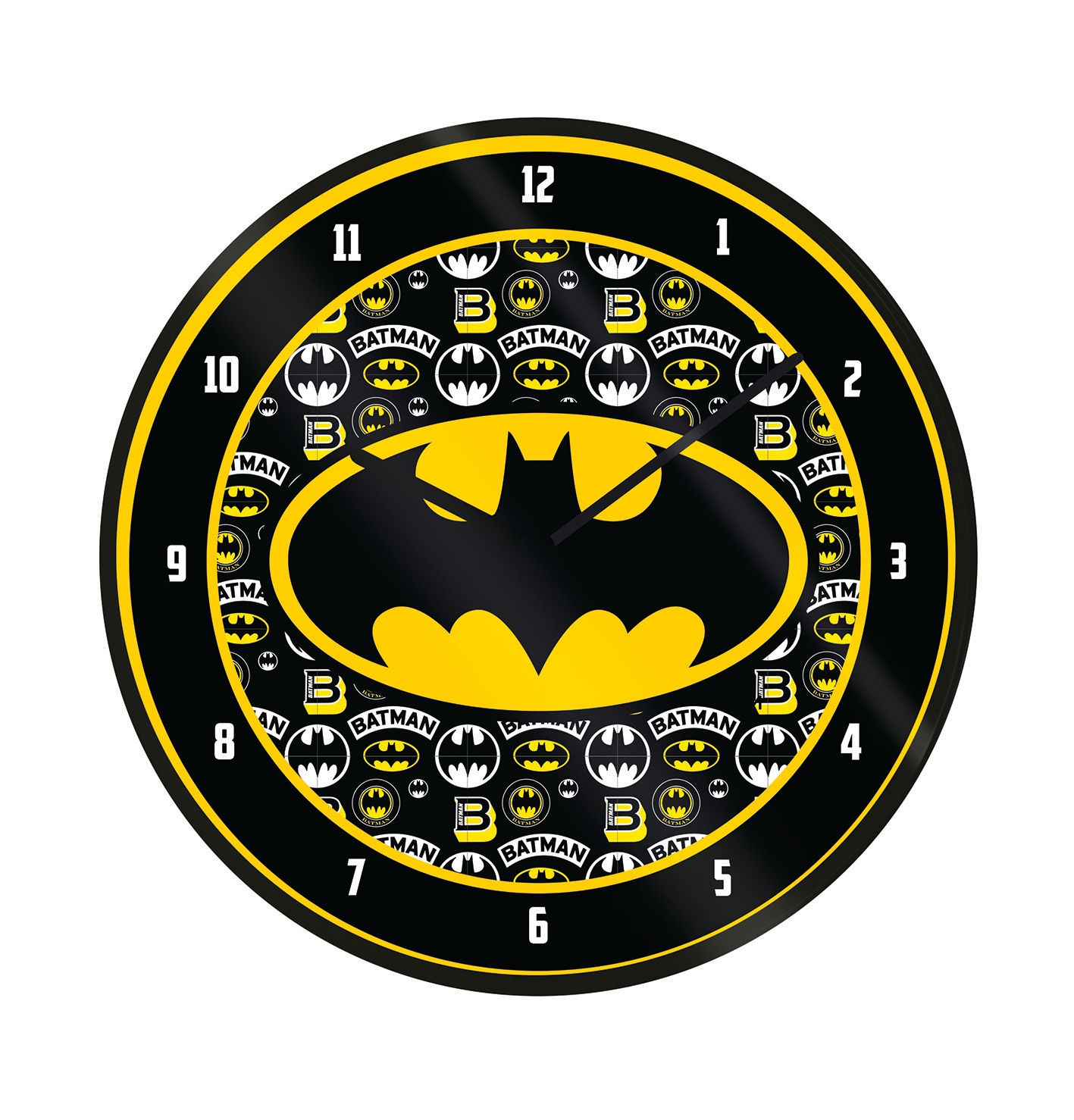 Uhr mit Batman-Logo, 25,5 cm