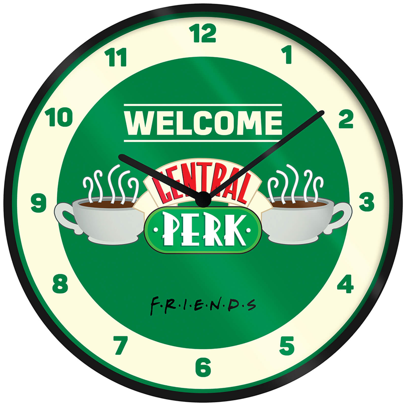 Image of Friends Central Perk Clock 10 Inch