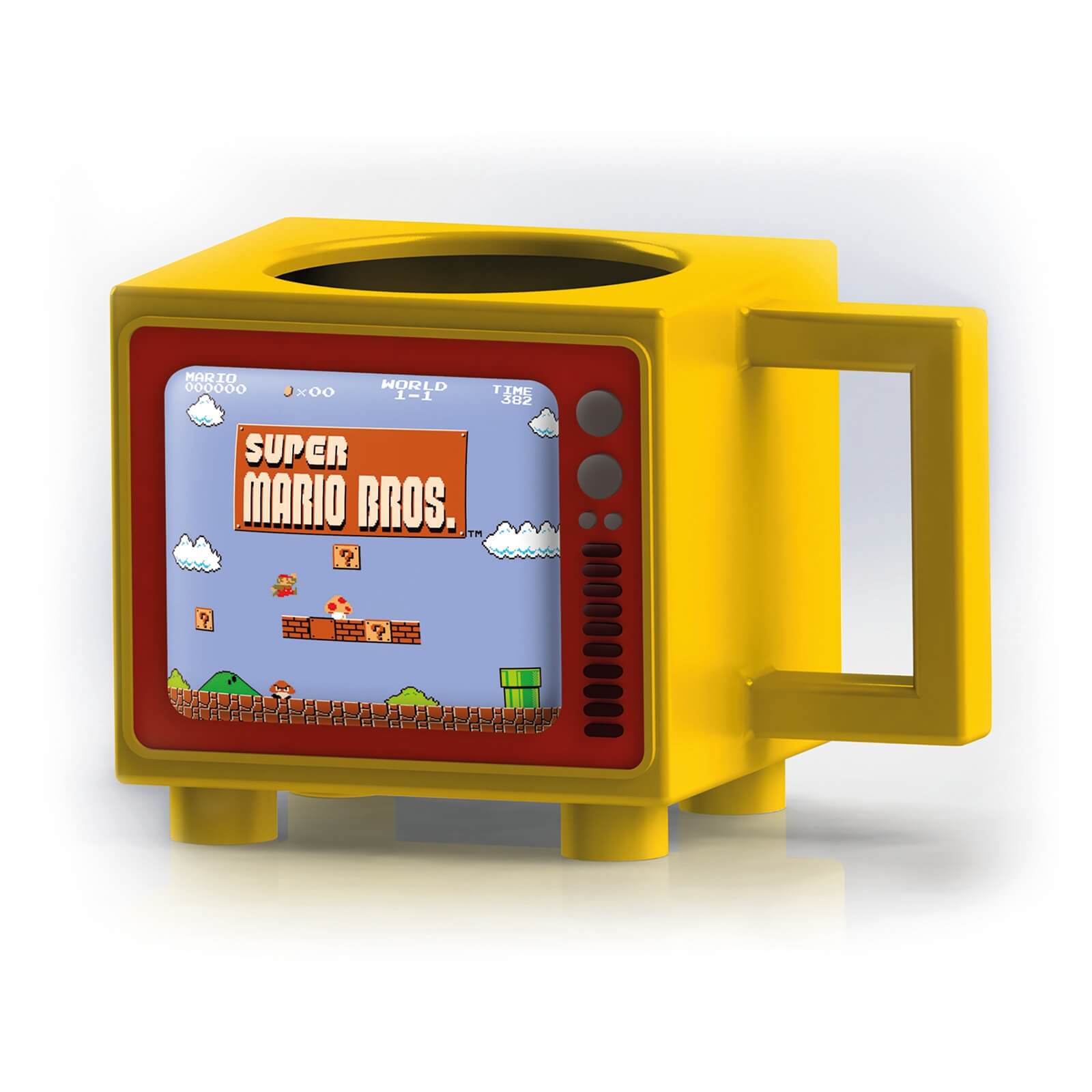 Image of Nintendo Super Mario Retro TV Heat Changing Mug