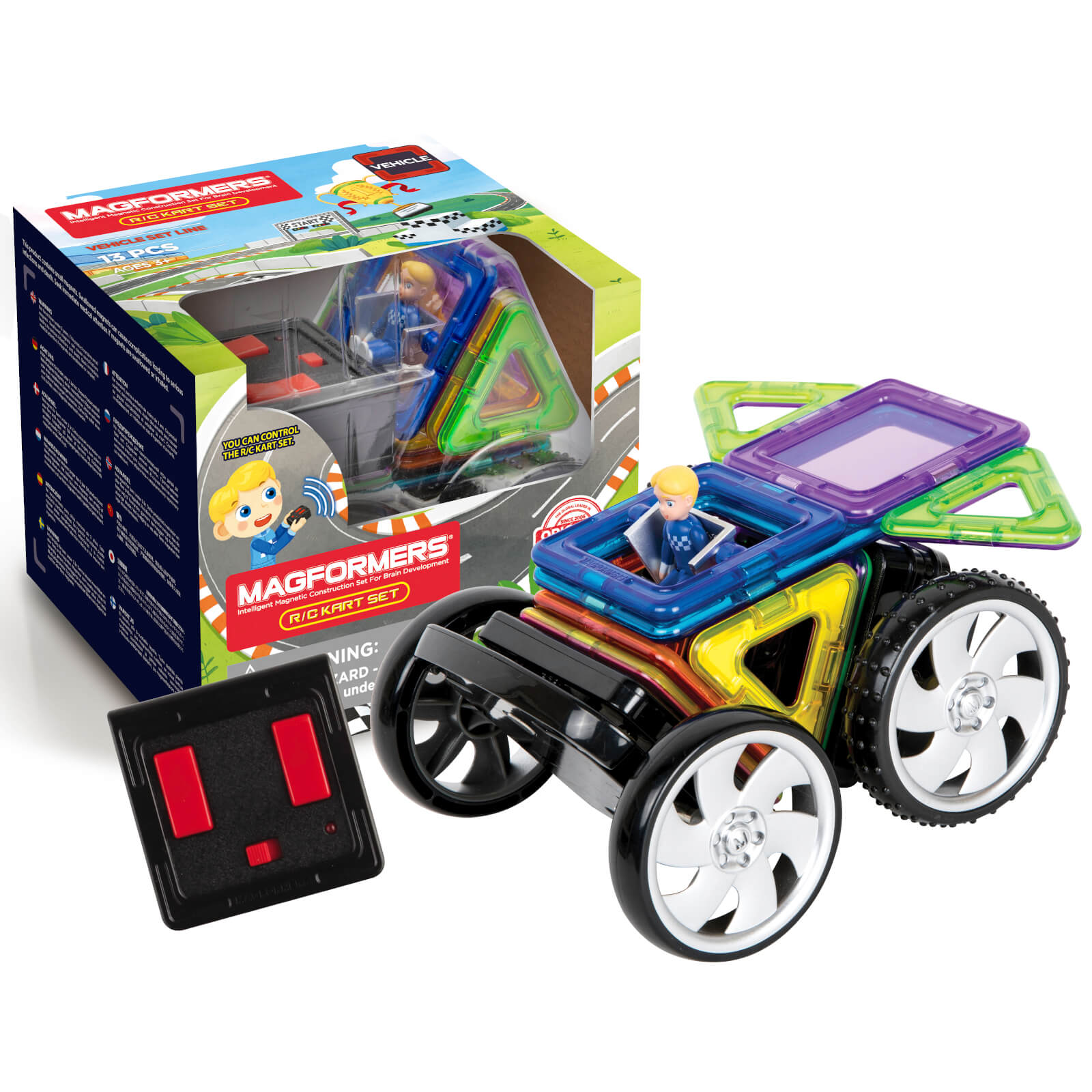 Magformers Remote Control Rally Kart