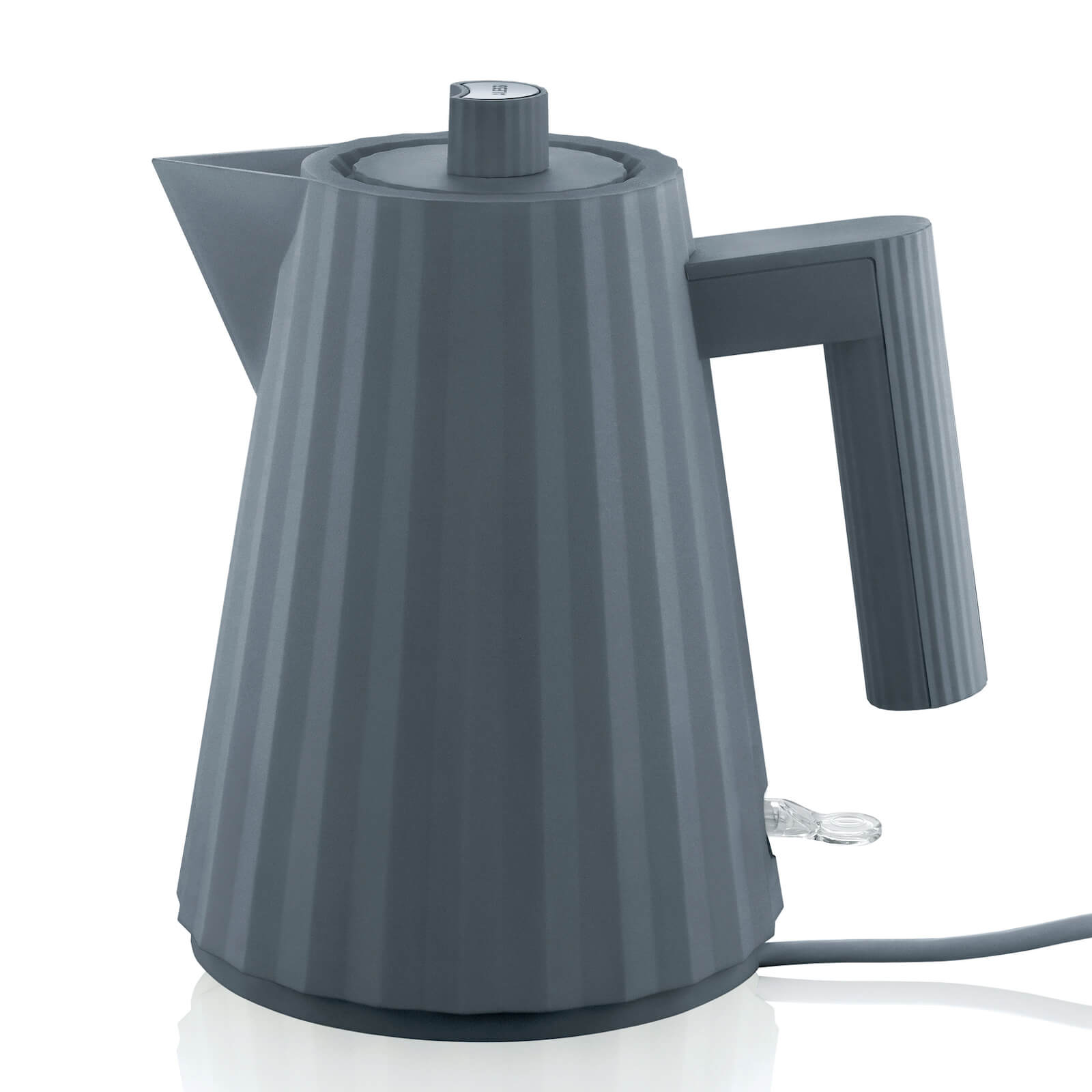 Image of Alessi Electric Kettle - Plisse Grey - 1.7L