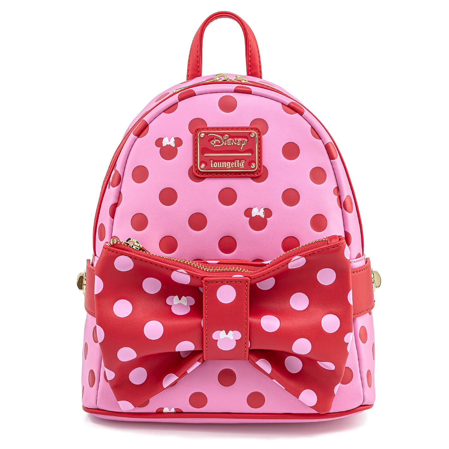 Loungefly Disney Mini Sac à Dos Minnie Avec Noeud Rouge
