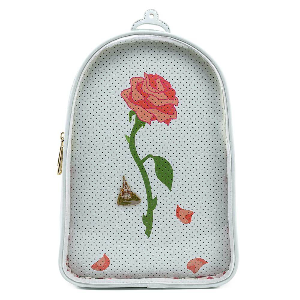 Loungefly Disney Sac à Dos Pin Collector La Belle et la Bête