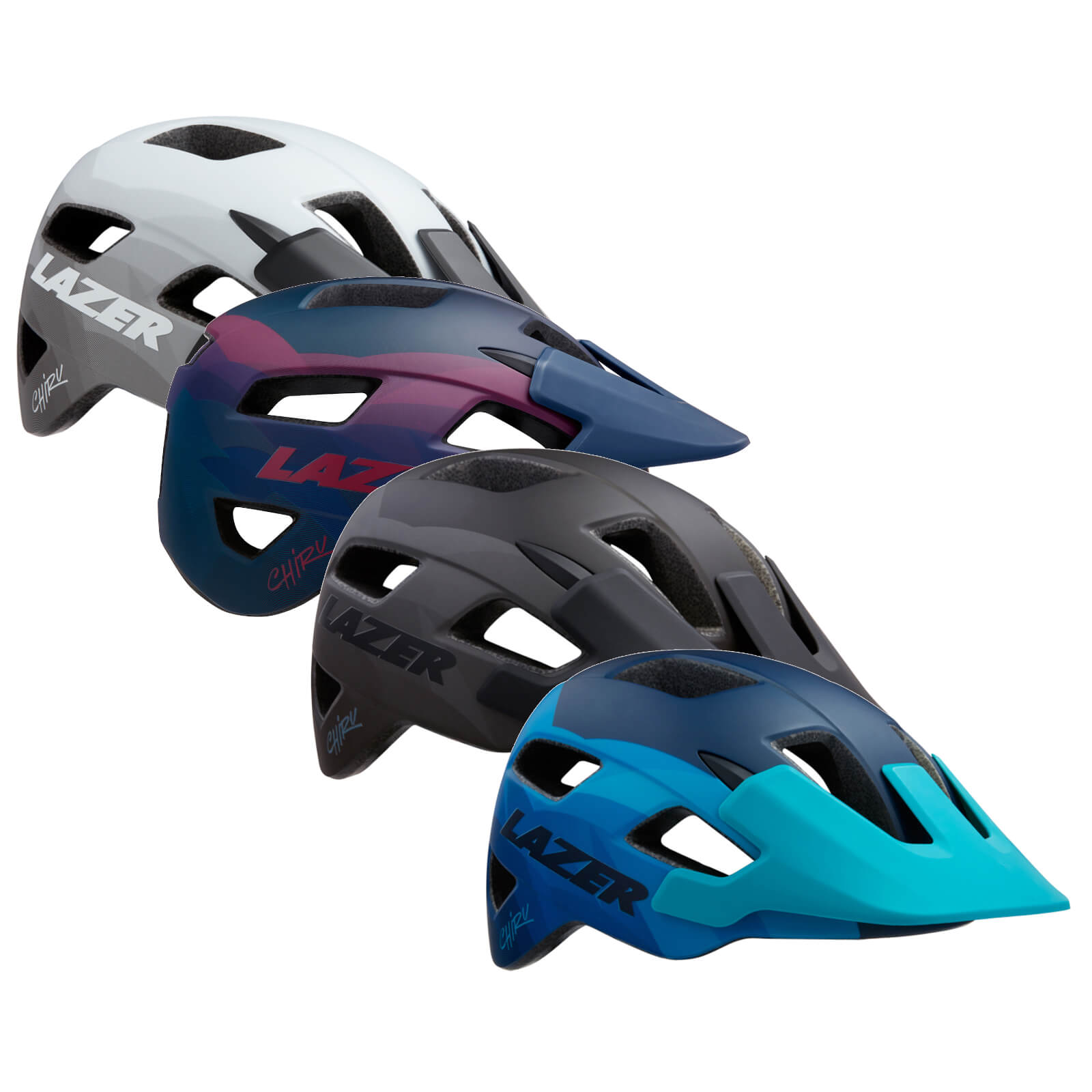 Lazer Chiru MIPS MTB Helmet - M - Matte Black Grey