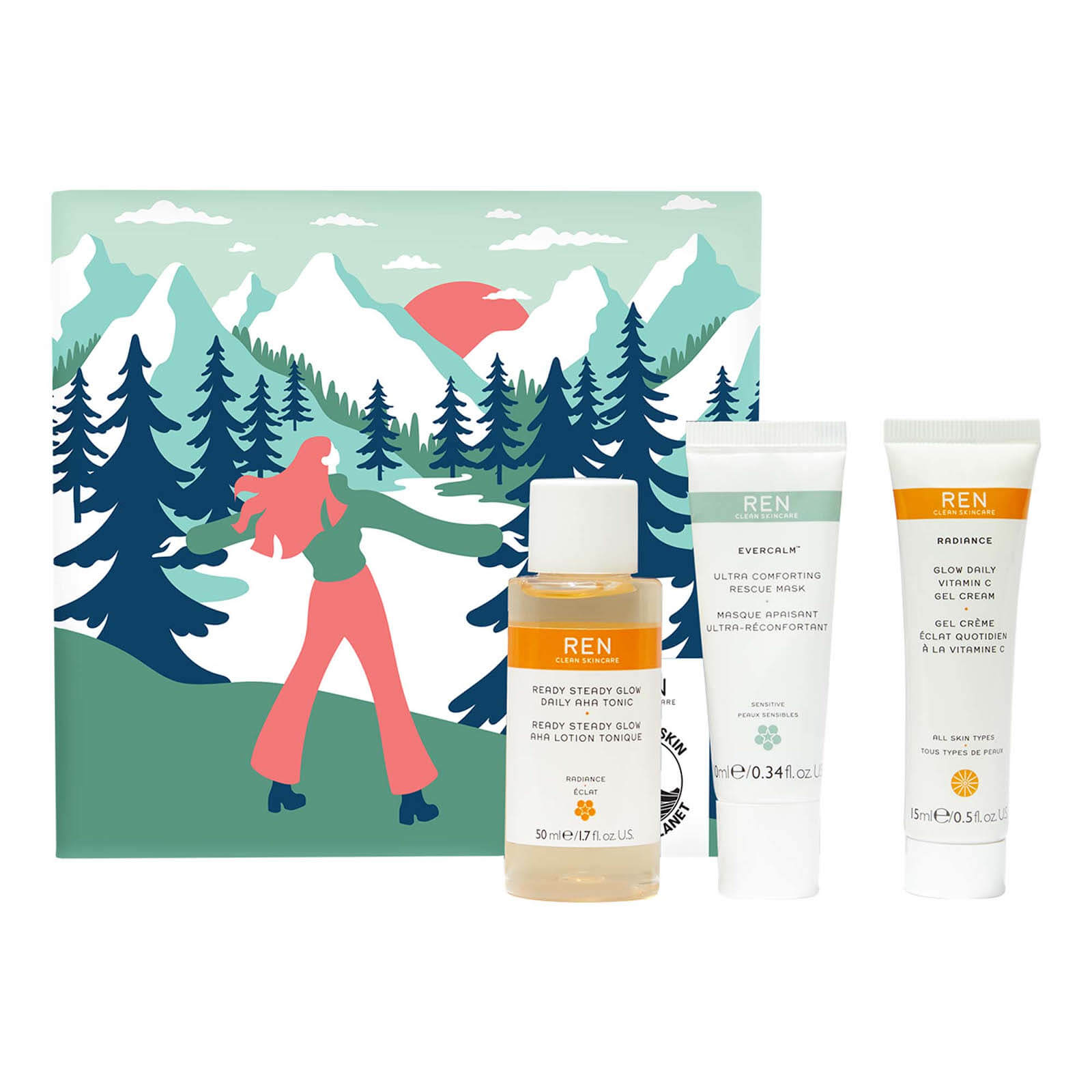 

REN Clean Skincare Face Favourites Set