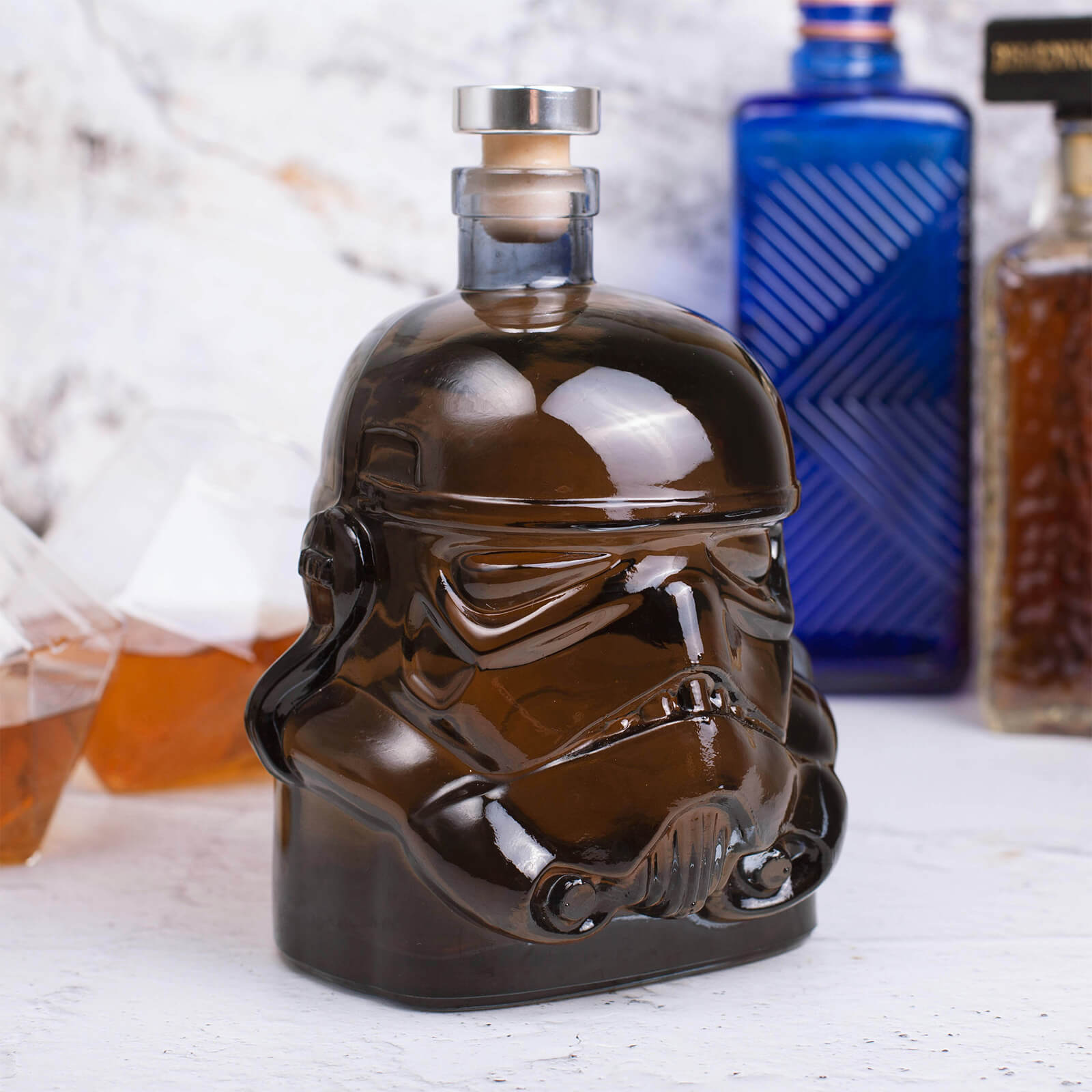 Star Wars  Original Stormtrooper Decanter 750ml Premium Black Finish | Zavvi Exclusive
