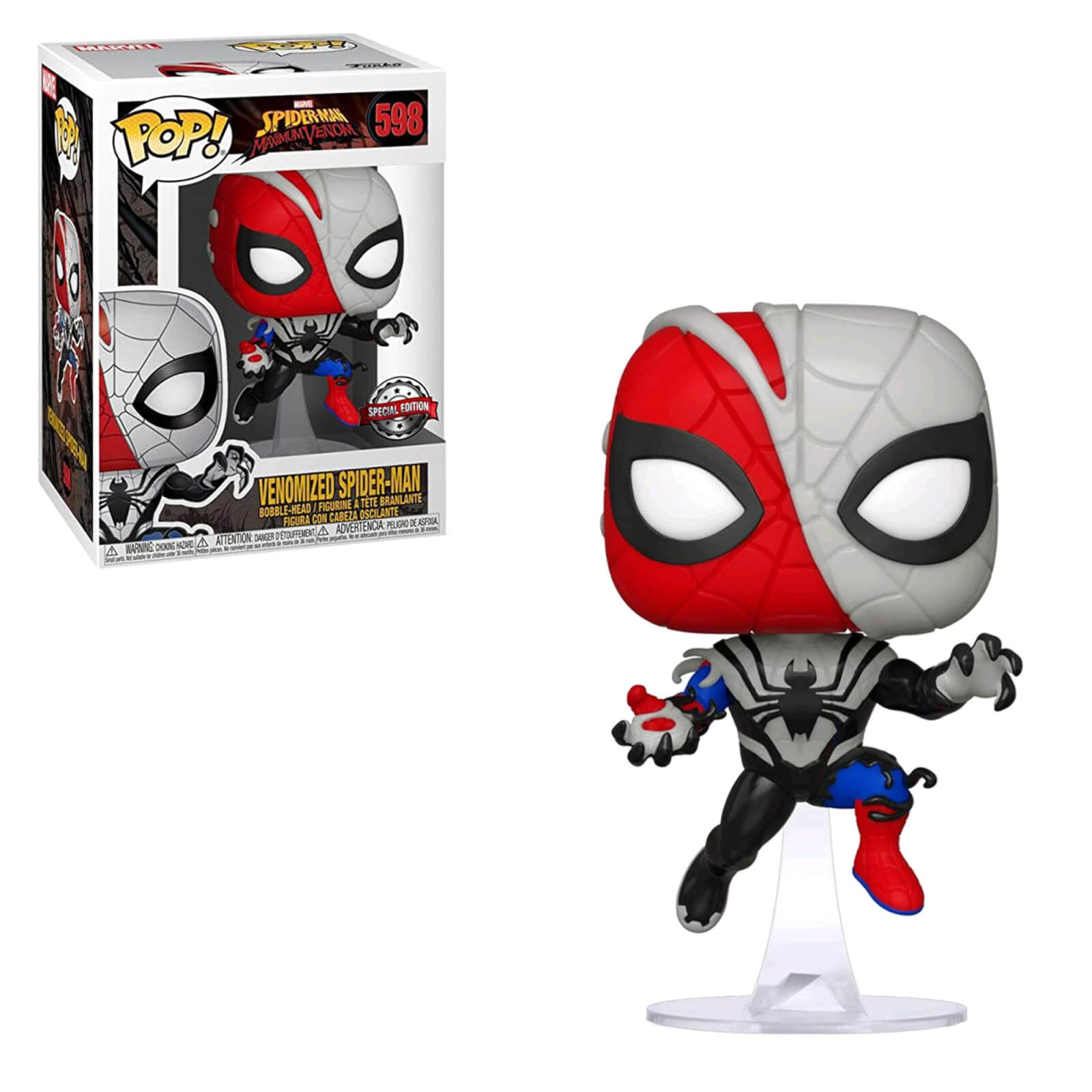 Marvel Venomised Spider-Man Exc Funko Pop! Vinyl