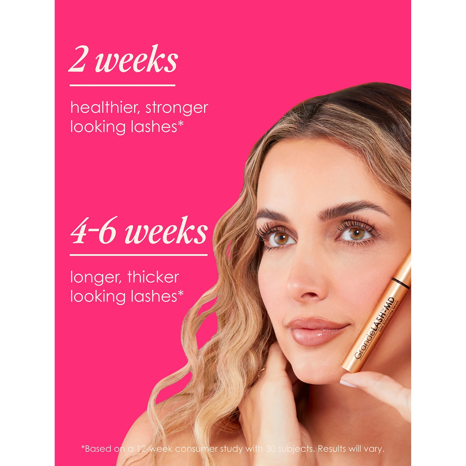 Thumbnail - GRANDE Cosmetics GrandeLASH-MD Wimpernvergrößerungsserum (verschiedene Optionen) - 3 Months Supply