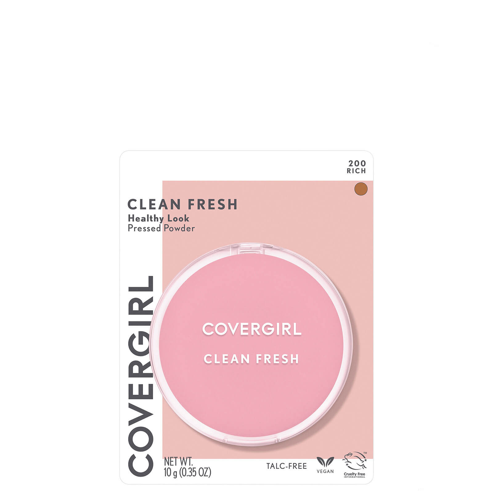 Covergirl Clean Fresh Pressed Powder 0.35 oz (Various Shades) - Rich