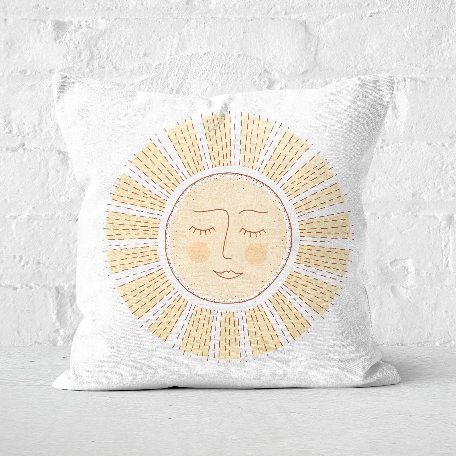 Sunny Side Up Square Cushion - 60x60cm - Soft Touch
