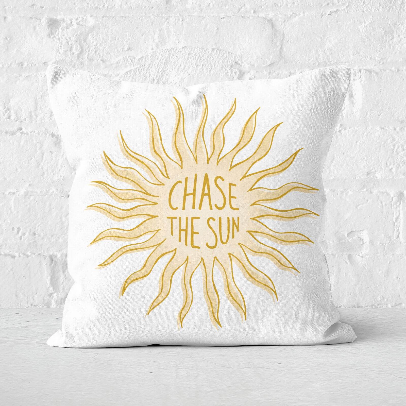 Chase The Sun Square Cushion - 50x50cm - Soft Touch
