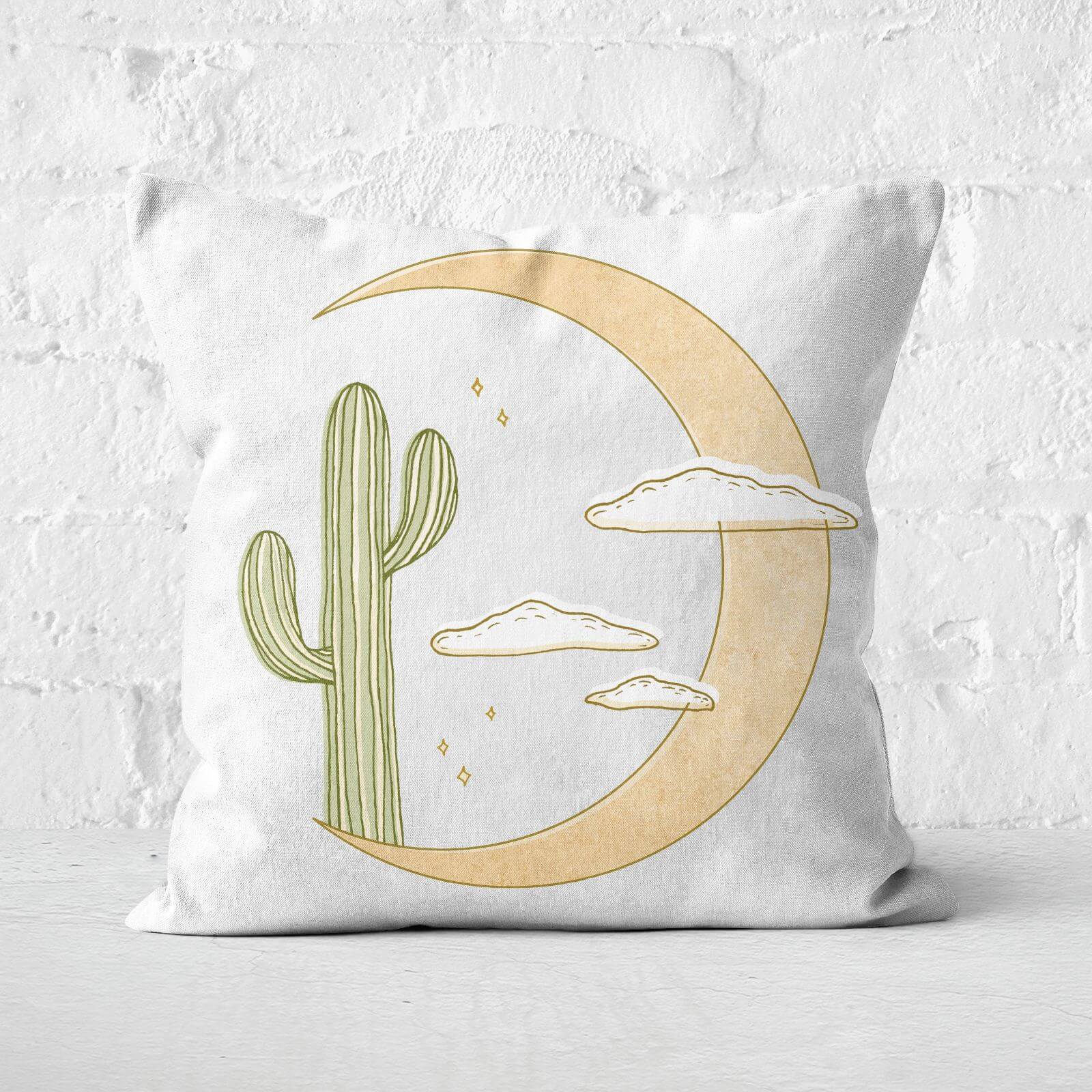 Moon Cactus Square Cushion - 60x60cm - Soft Touch