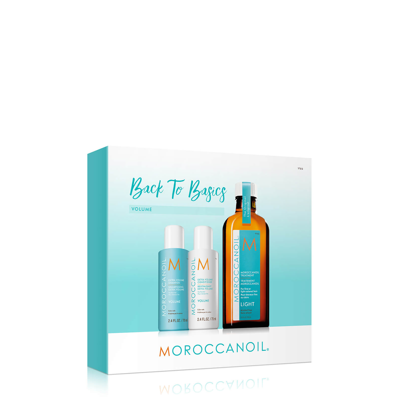 

Moroccanoil Treatment Light 100ml with FREE Extra Volume Shampoo & Conditioner 70ml